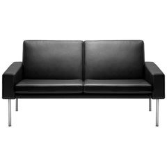 Hans Wegner GE-34 Loveseat, Eichenholz gebeizt