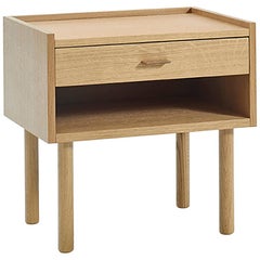 Hans Wegner GE - 430 Nachttisch, gebeizte Eiche