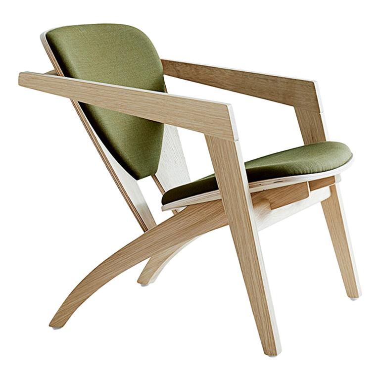 Hans Wegner GE-460 Butterfly Lounge Chair For Sale