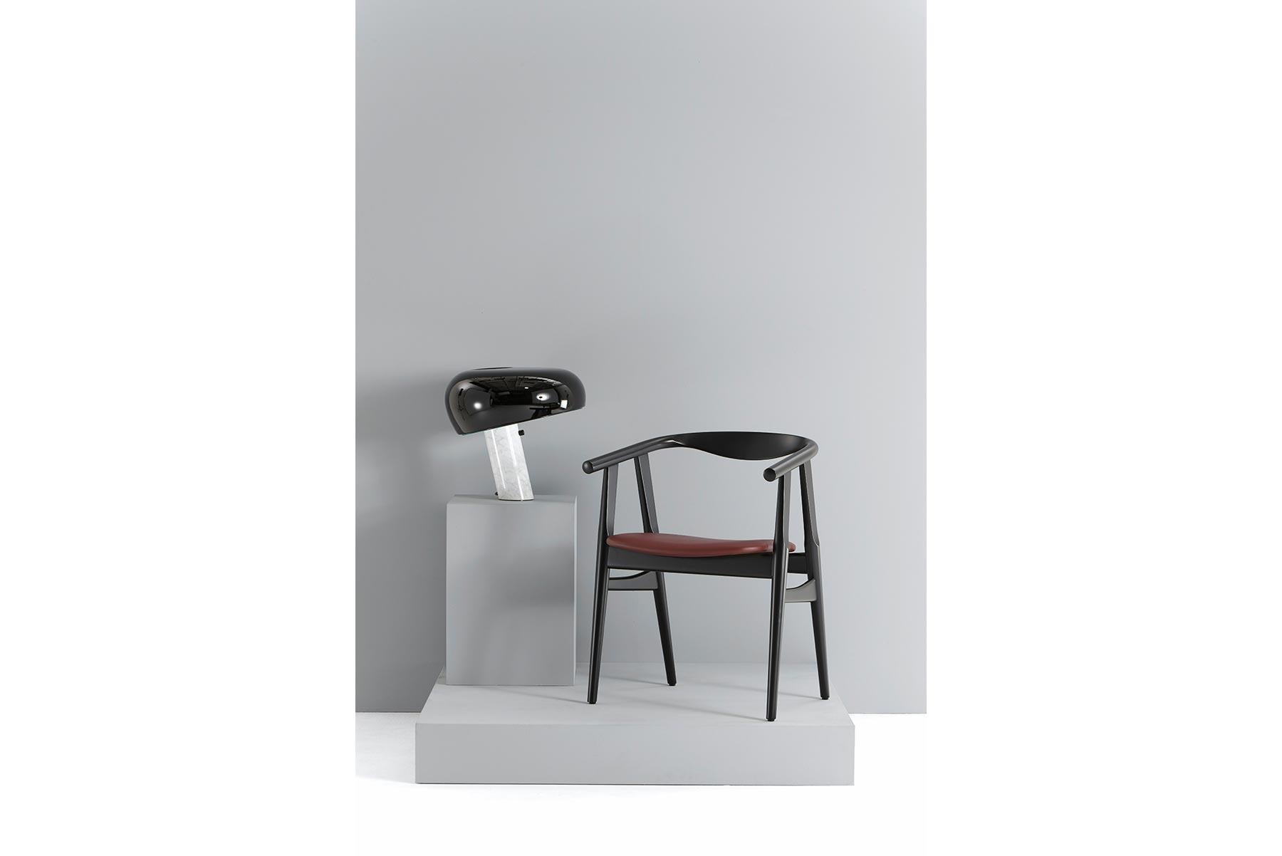 Hans Wegner GE-525 Silla de comedor, Roble lacado en venta 11