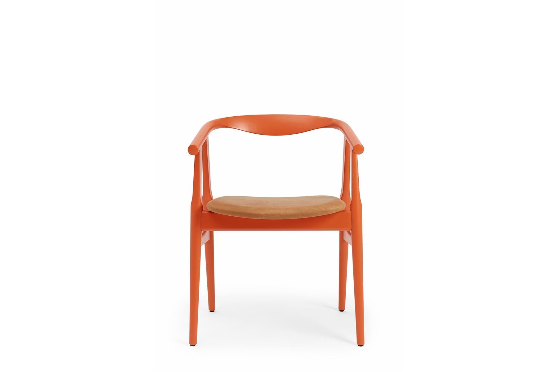 Hans Wegner GE-525 Esszimmerstuhl, lackierte Eiche (Eichenholz) im Angebot