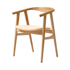 Hans Wegner GE-525 Esszimmerstuhl, lackierte Eiche