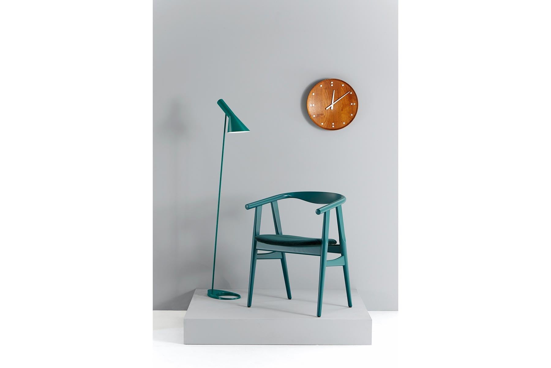 Sedia da pranzo Hans Wegner GE-525, Faggio tinto in vendita 11