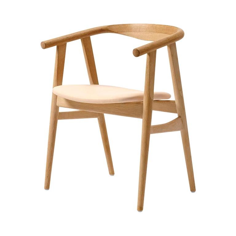 Hans Wegner GE-525 Dining Chair, Stained Oak For Sale