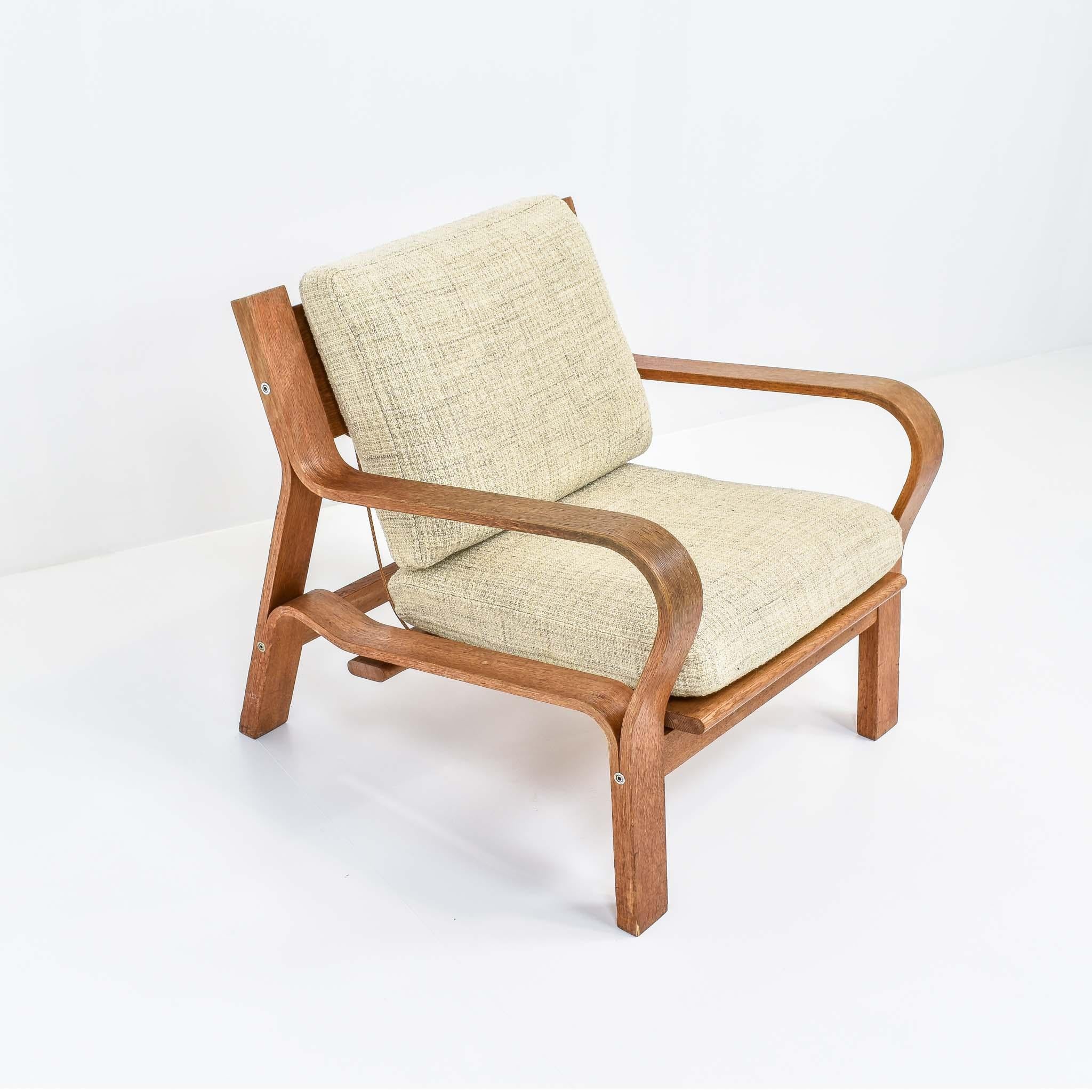 Danish Lounge Chair by Hans Wegner for GETAMA, model 'GE 671' 5