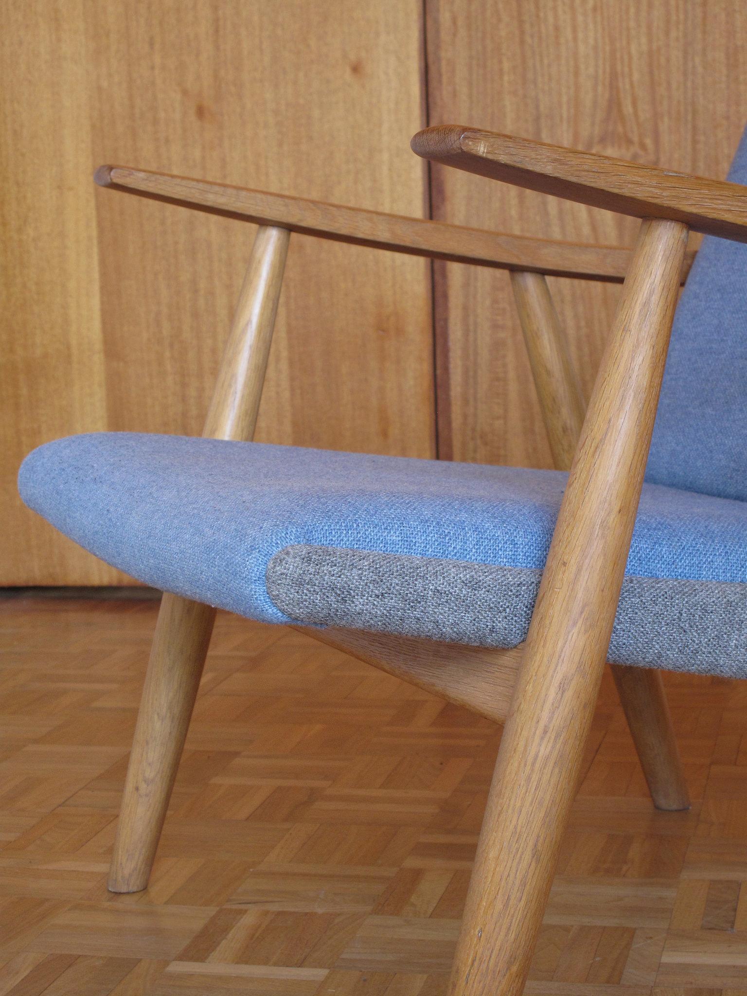 Danish Hans Wegner GE260 Oak Chair for GETAMA