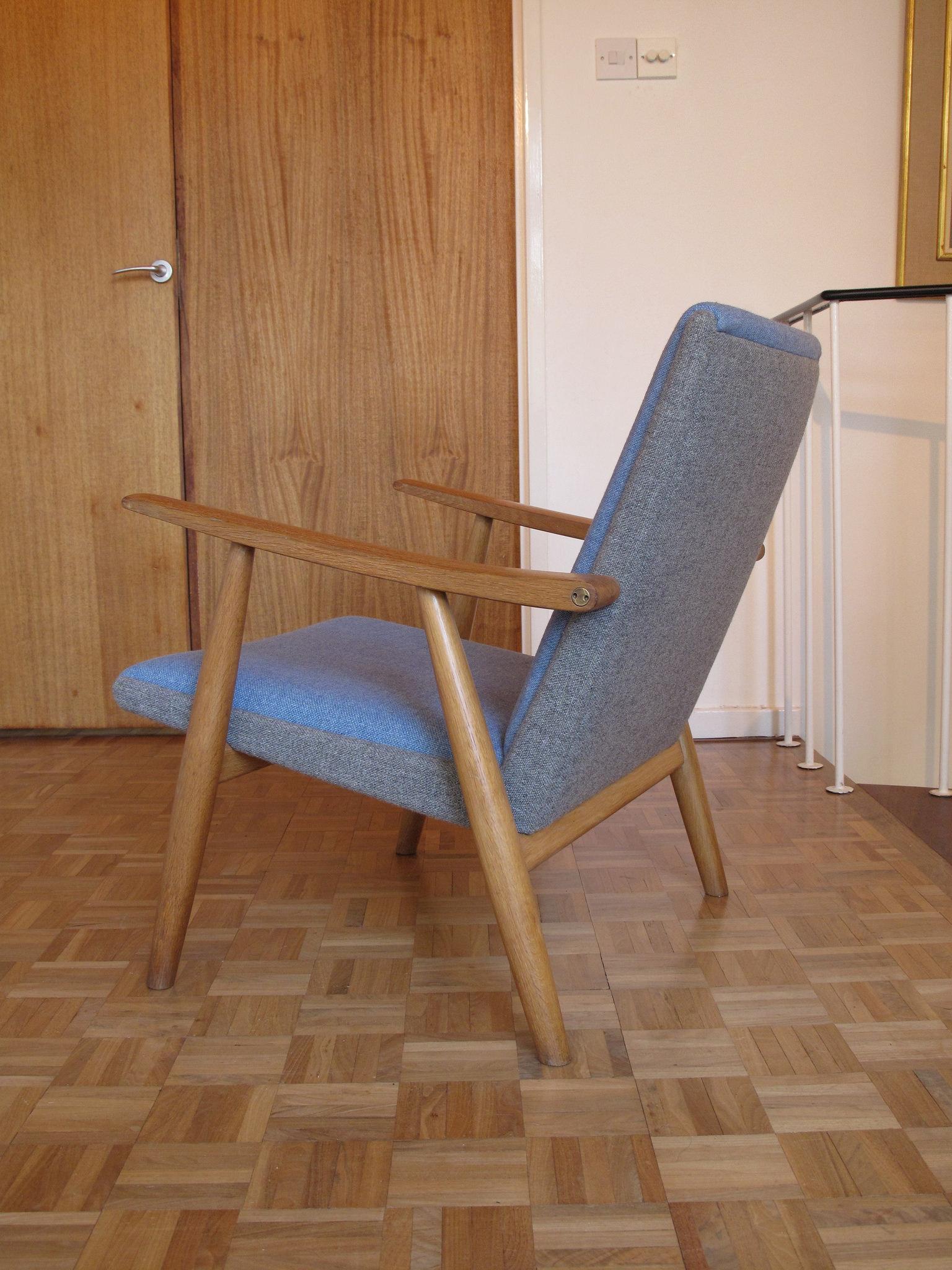 Mid-20th Century Hans Wegner GE260 Oak Chair for GETAMA