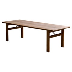 Mesa baja de roble Hans Wegner Ge290 para GETAMA