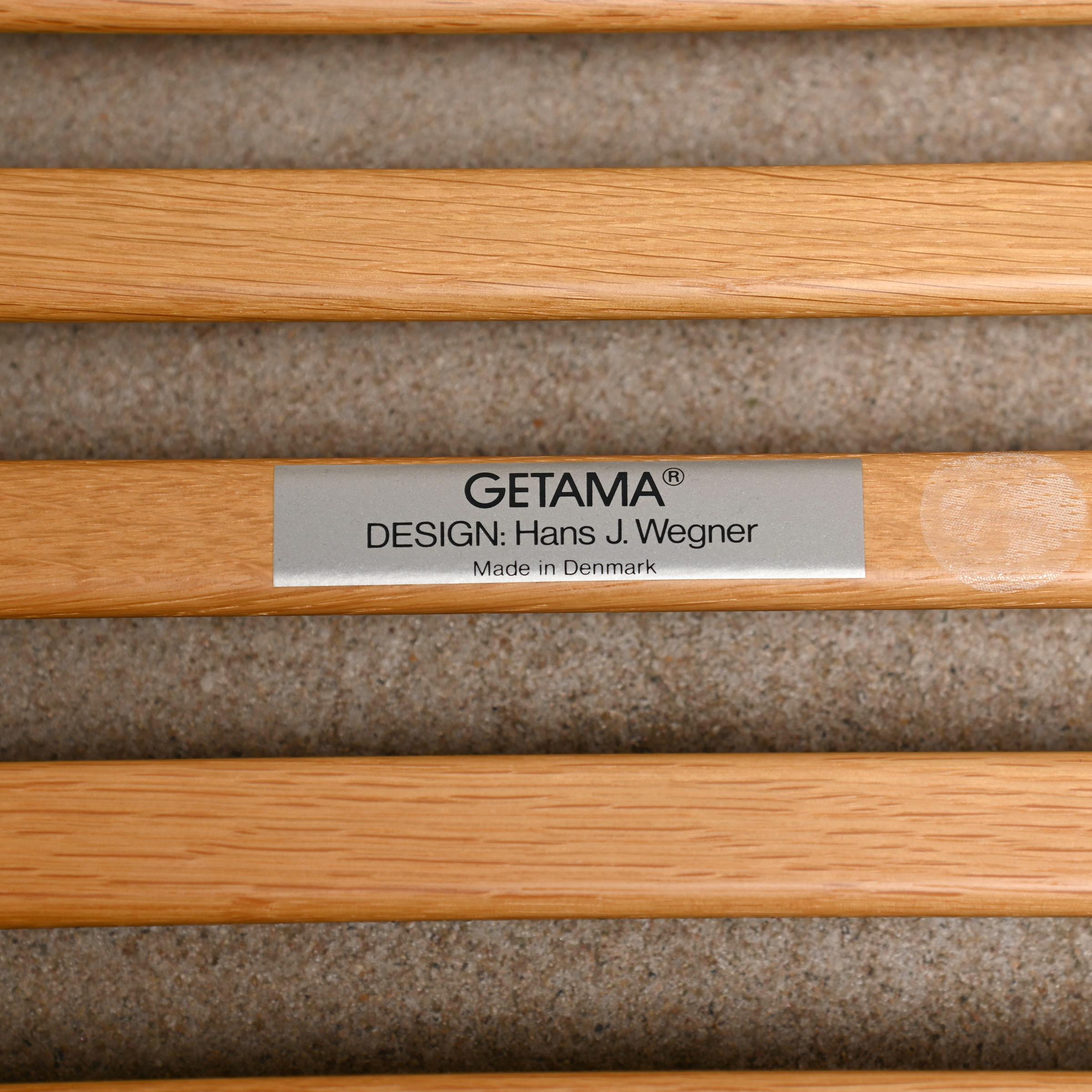 Hans Wegner GE290a Lounge Chair in Black Corduroy Fabric for GETAMA 13