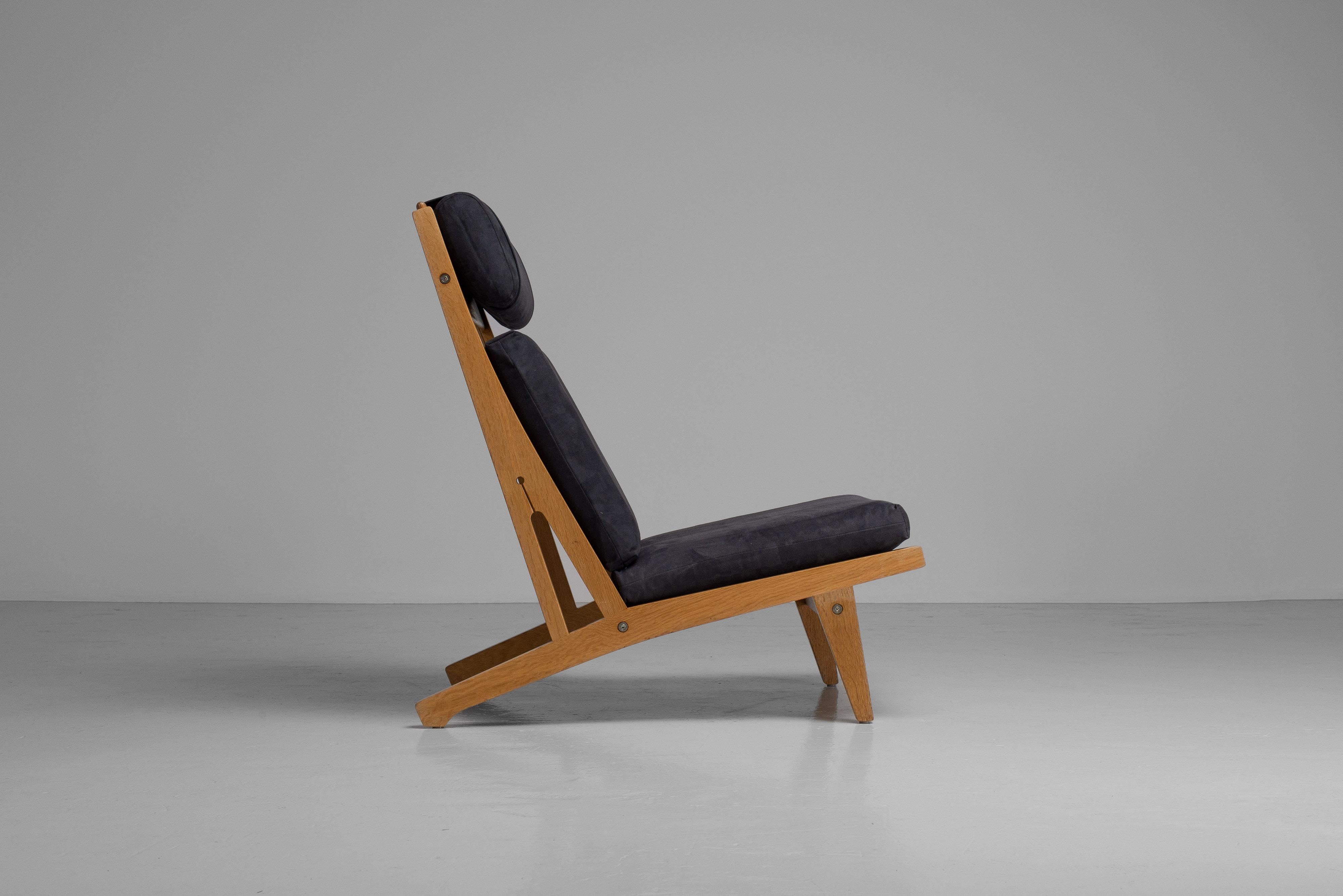 Daim Hans Wegner GE375 groupe de sièges Getama Danemark 1969 en vente