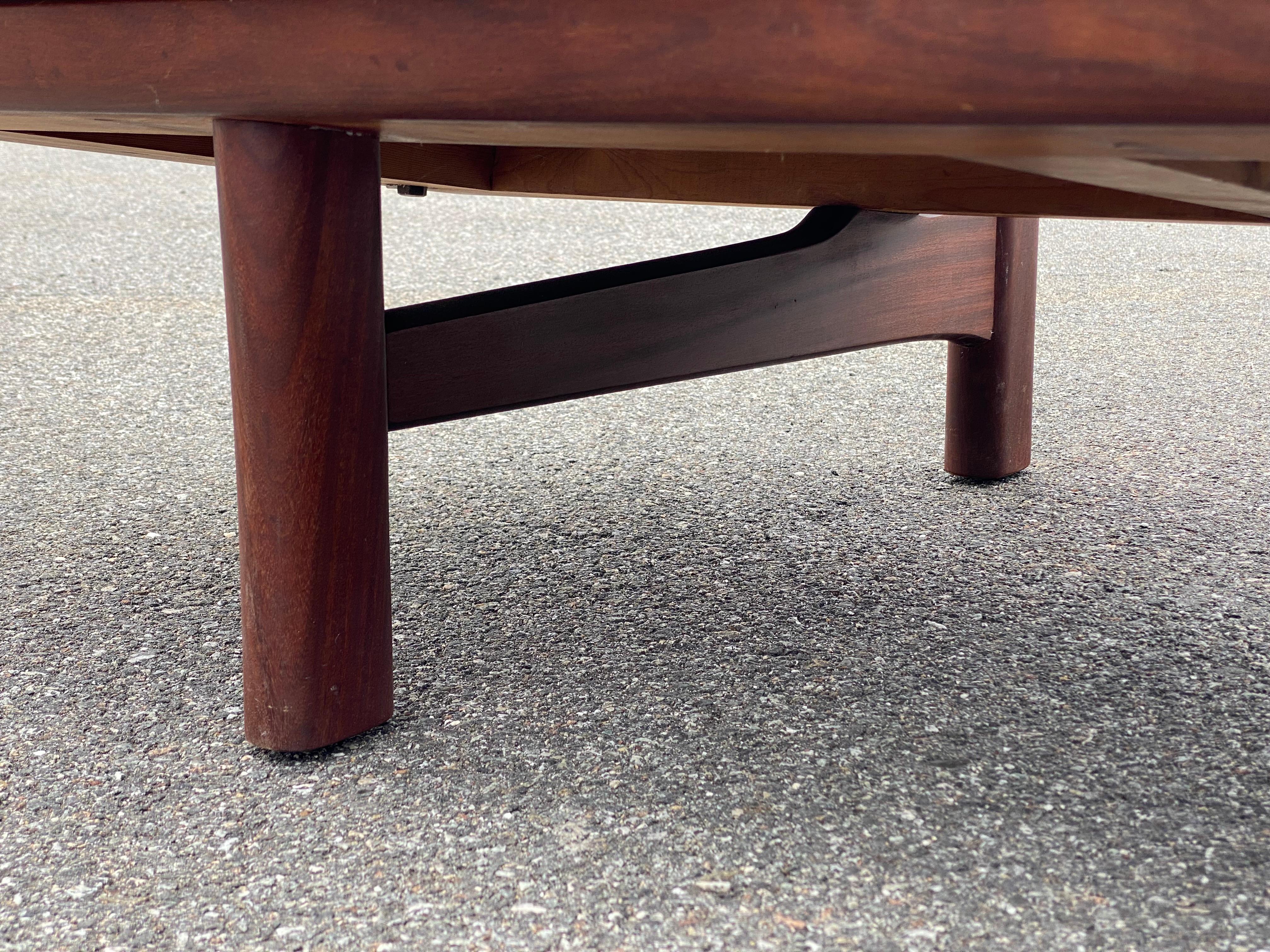 Hans Wegner Getama GE-236 Viersitzer-Sofa aus Teakholz im Angebot 5