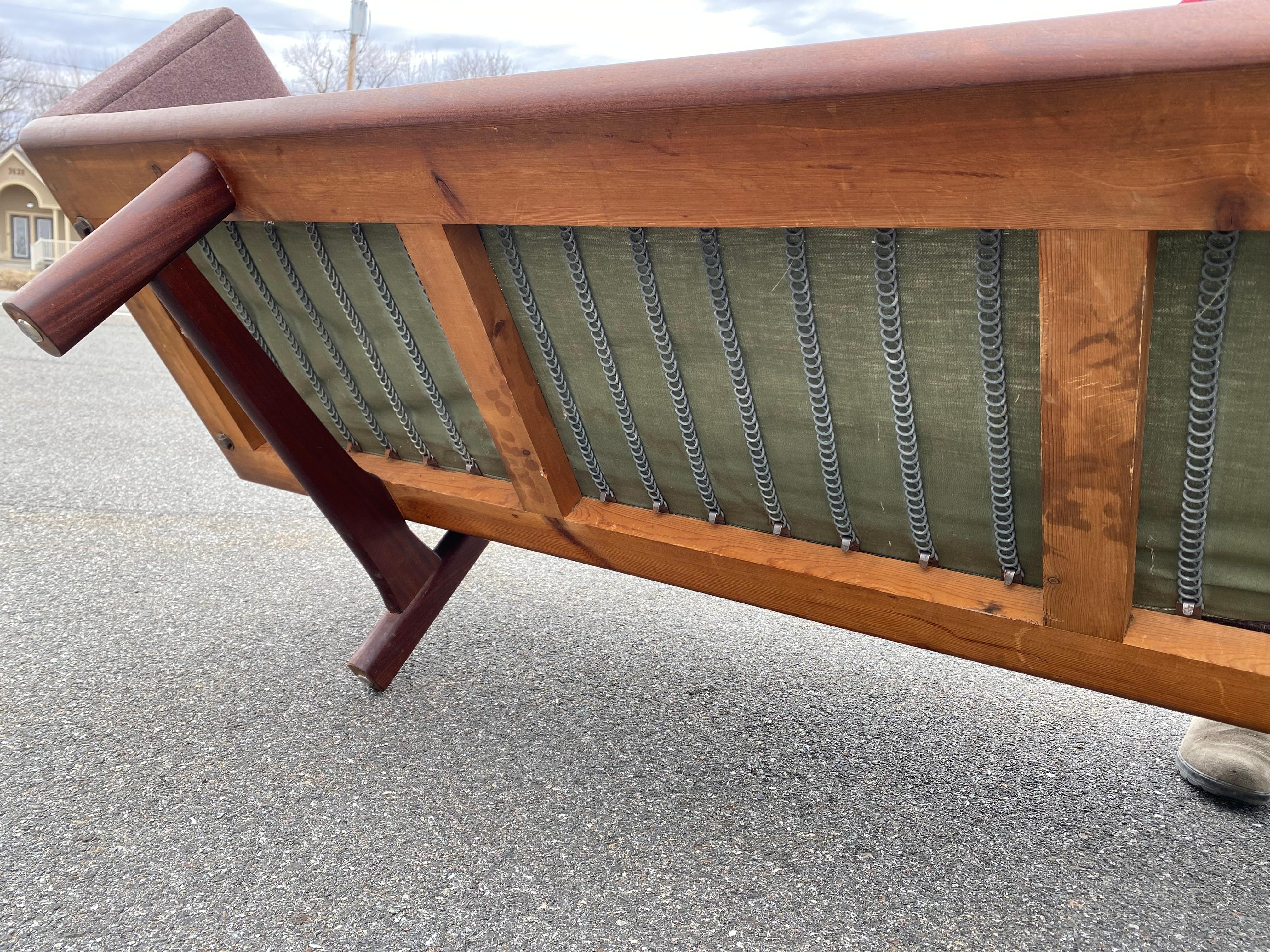 Hans Wegner Getama GE-236 Viersitzer-Sofa aus Teakholz im Angebot 6