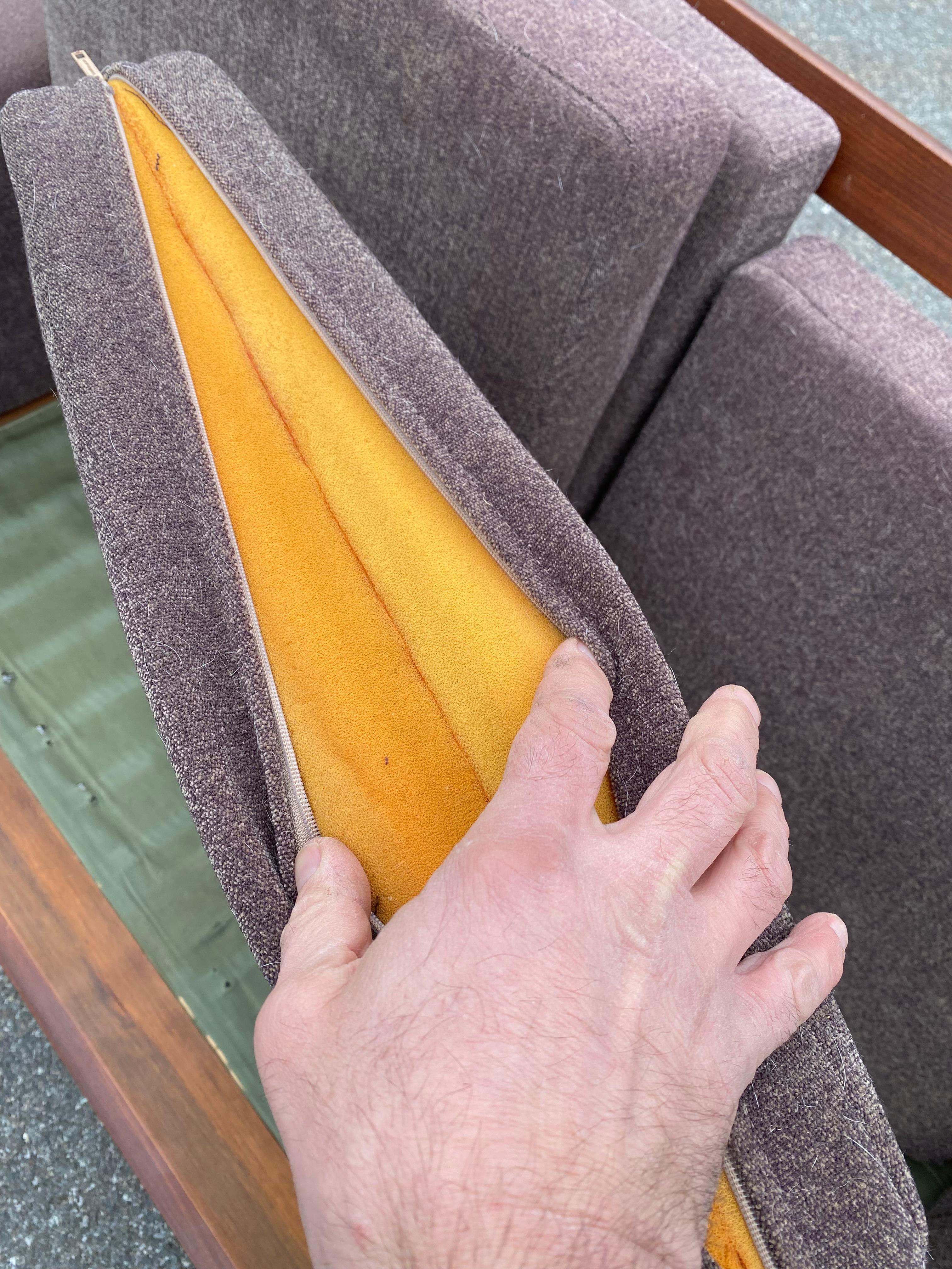 Hans Wegner Getama GE-236 Viersitzer-Sofa aus Teakholz im Angebot 10