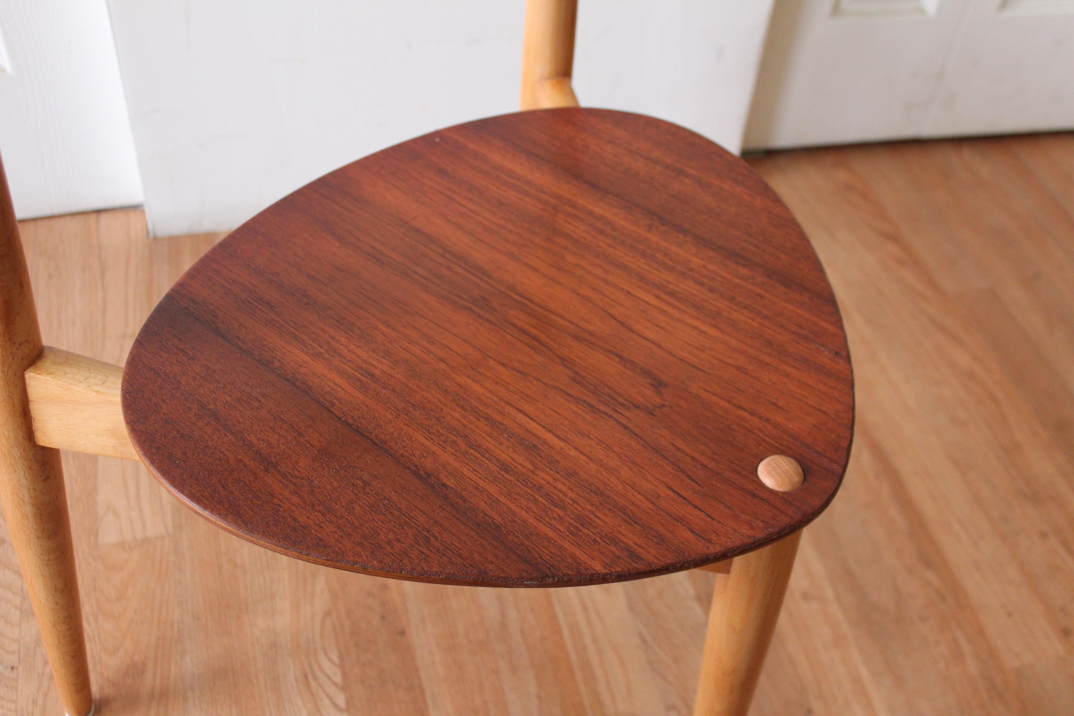 Hans Wegner Heart Chairs In Good Condition In Chicago, IL