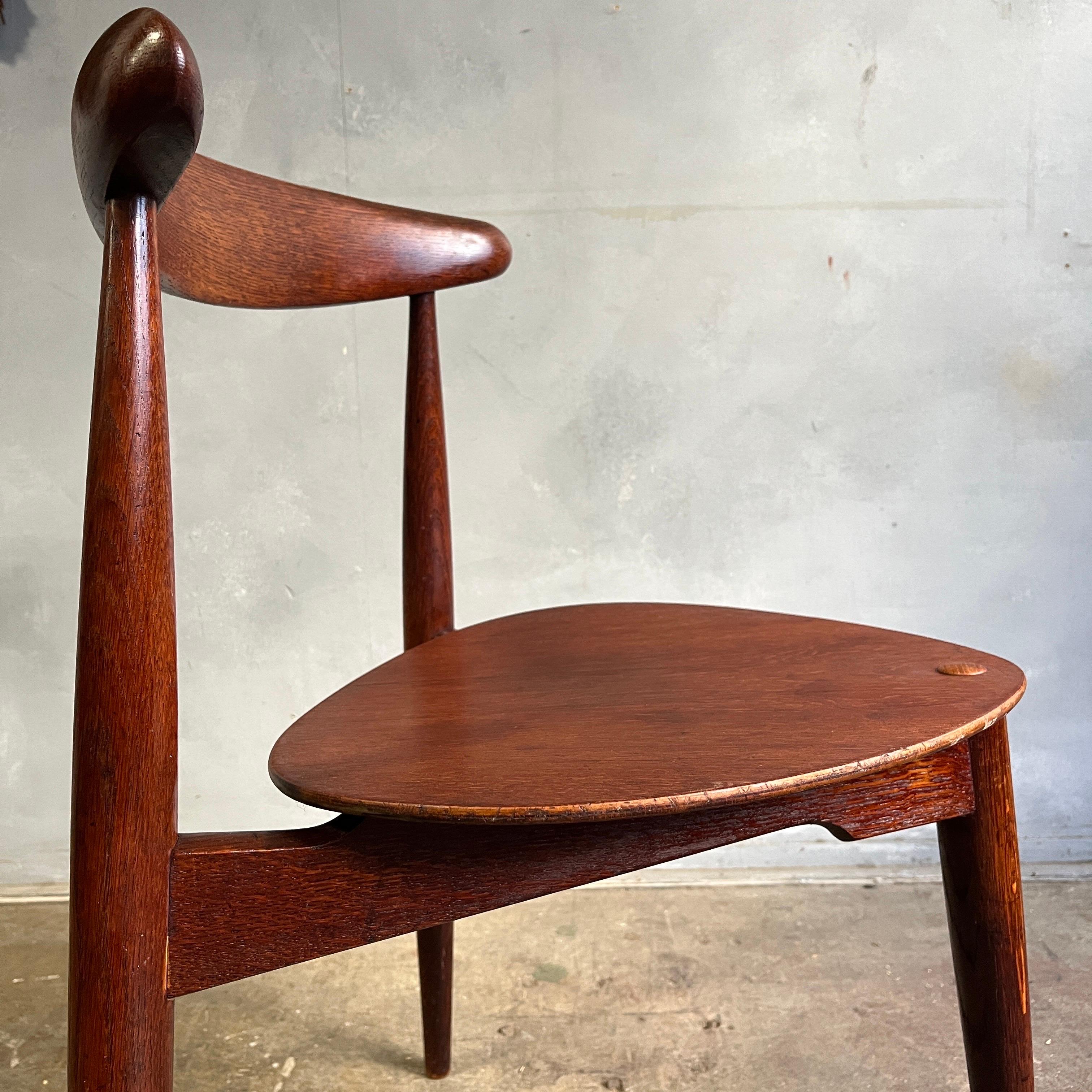 Mid-Century Modern Hans Wegner Heart FH4103 Chair for Fritz Hansen