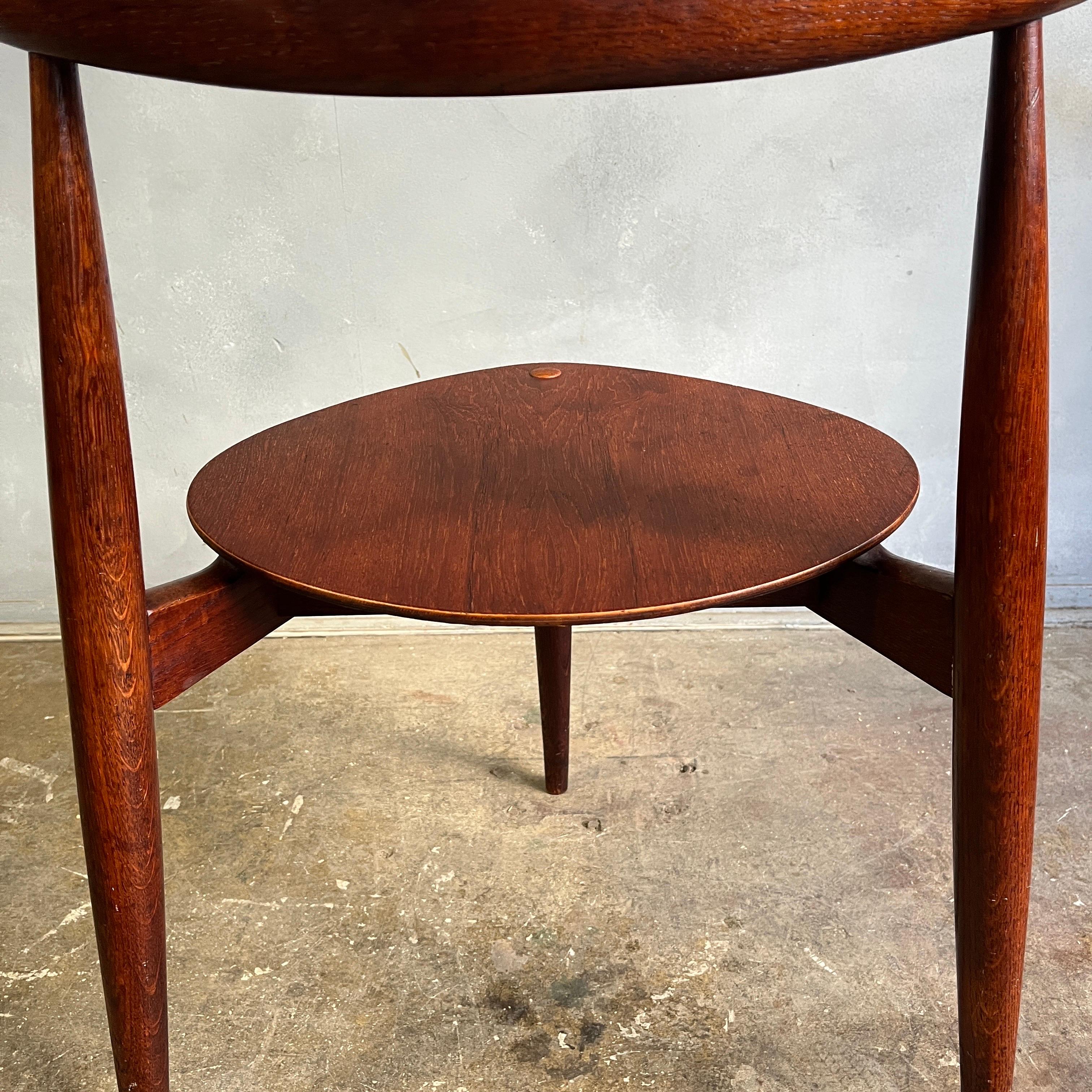 Oak Hans Wegner Heart FH4103 Chair for Fritz Hansen