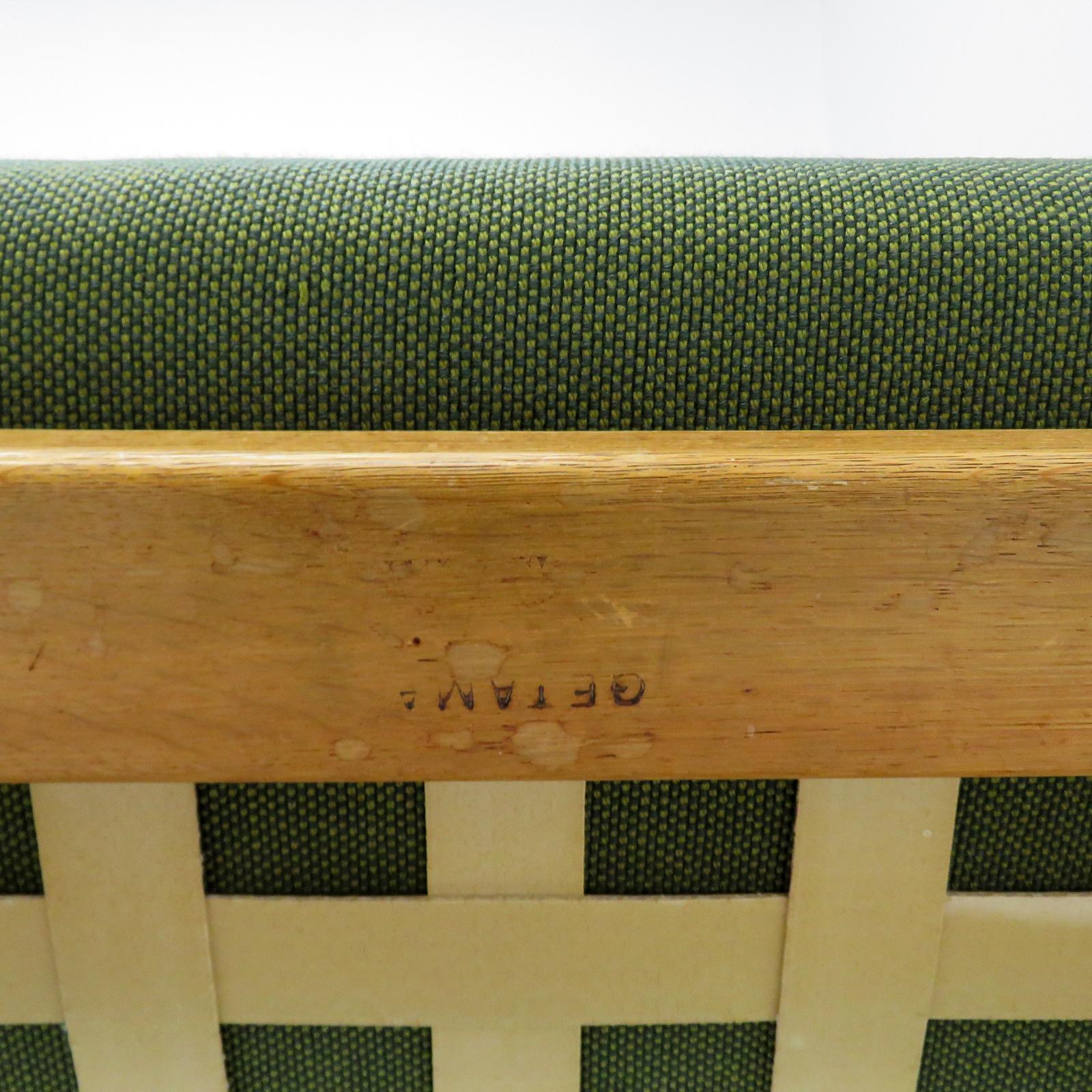 Hans Wegner High Back Lounge Chair, Model GE-375, 1960 3