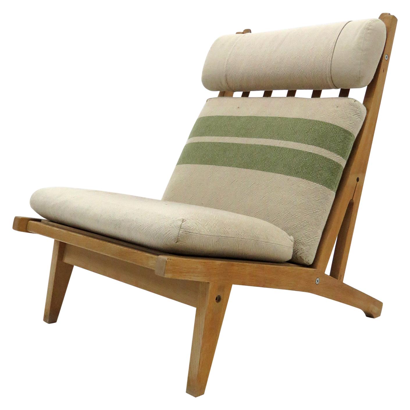 Hans Wegner High Back Lounge Chair, Model GE-375