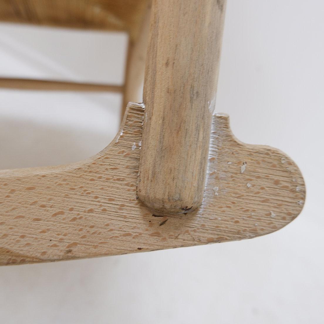 Sedia a dondolo Hans Wegner J16 di Kvist Mobler A/S, Danimarca 1970 in vendita 5