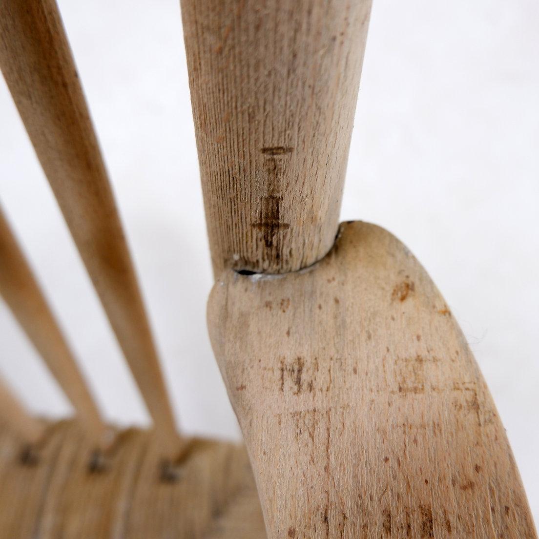 Sedia a dondolo Hans Wegner J16 di Kvist Mobler A/S, Danimarca 1970 In condizioni buone in vendita a Linkebeek, BE