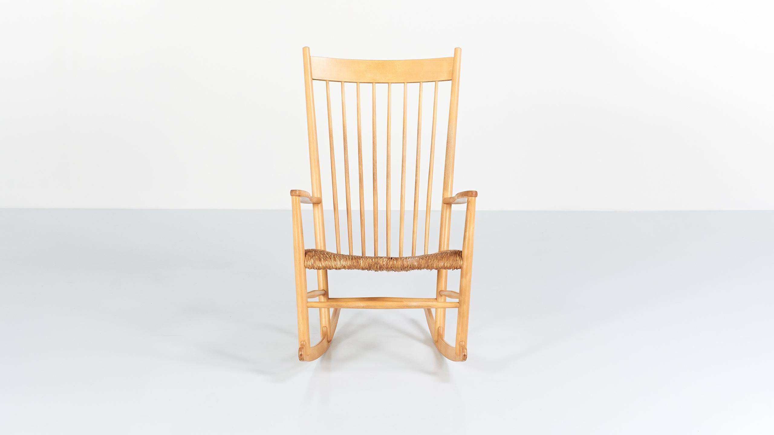 Hans Wegner, J16 Rocking Chair for FDB Møbler, circa 1950 1