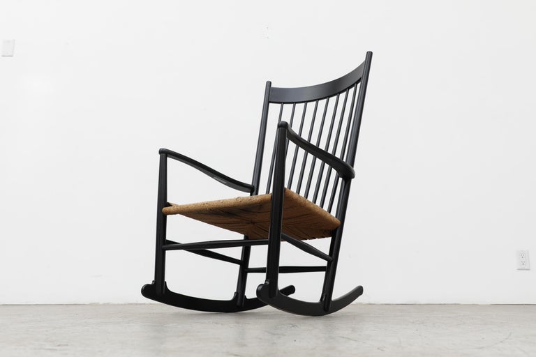 Hans Wegner J16 Rocking Chair for FDB Mobler, Denmark 1962 For Sale 1