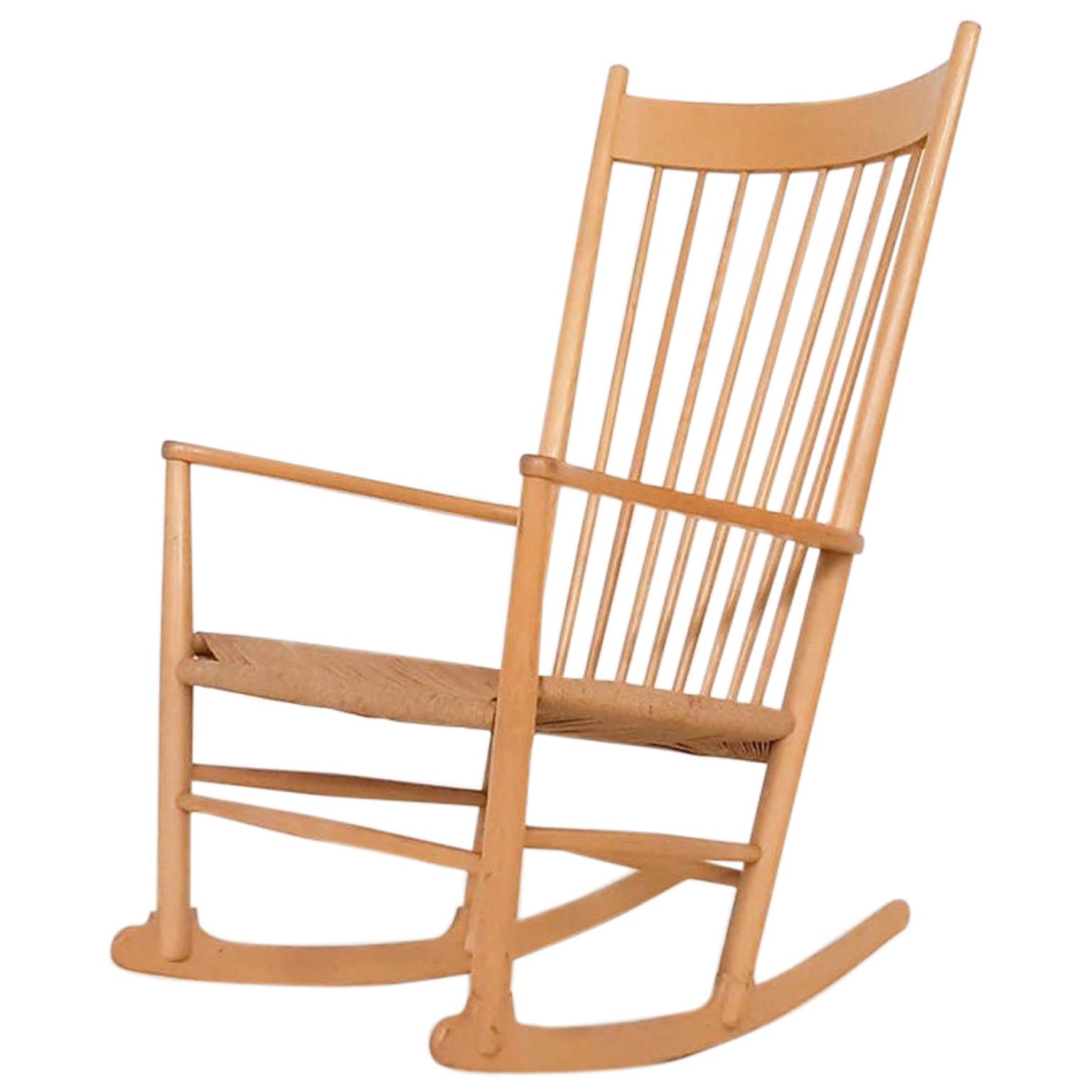 Hans Wegner J16 Rocking Chair for Fredericia, Denmark, 1944