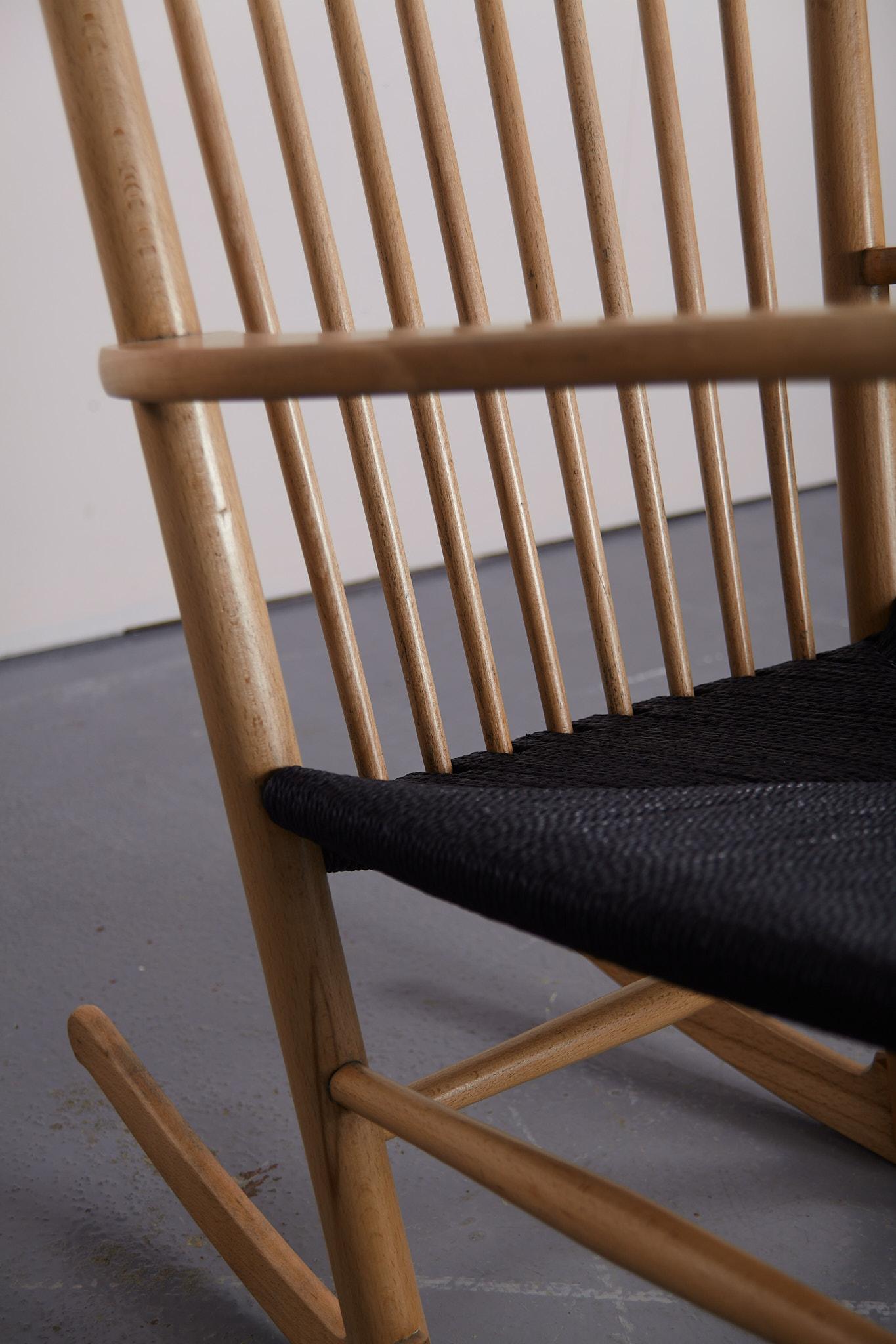 Danish Hans Wegner J16 Rocking Chair For Sale