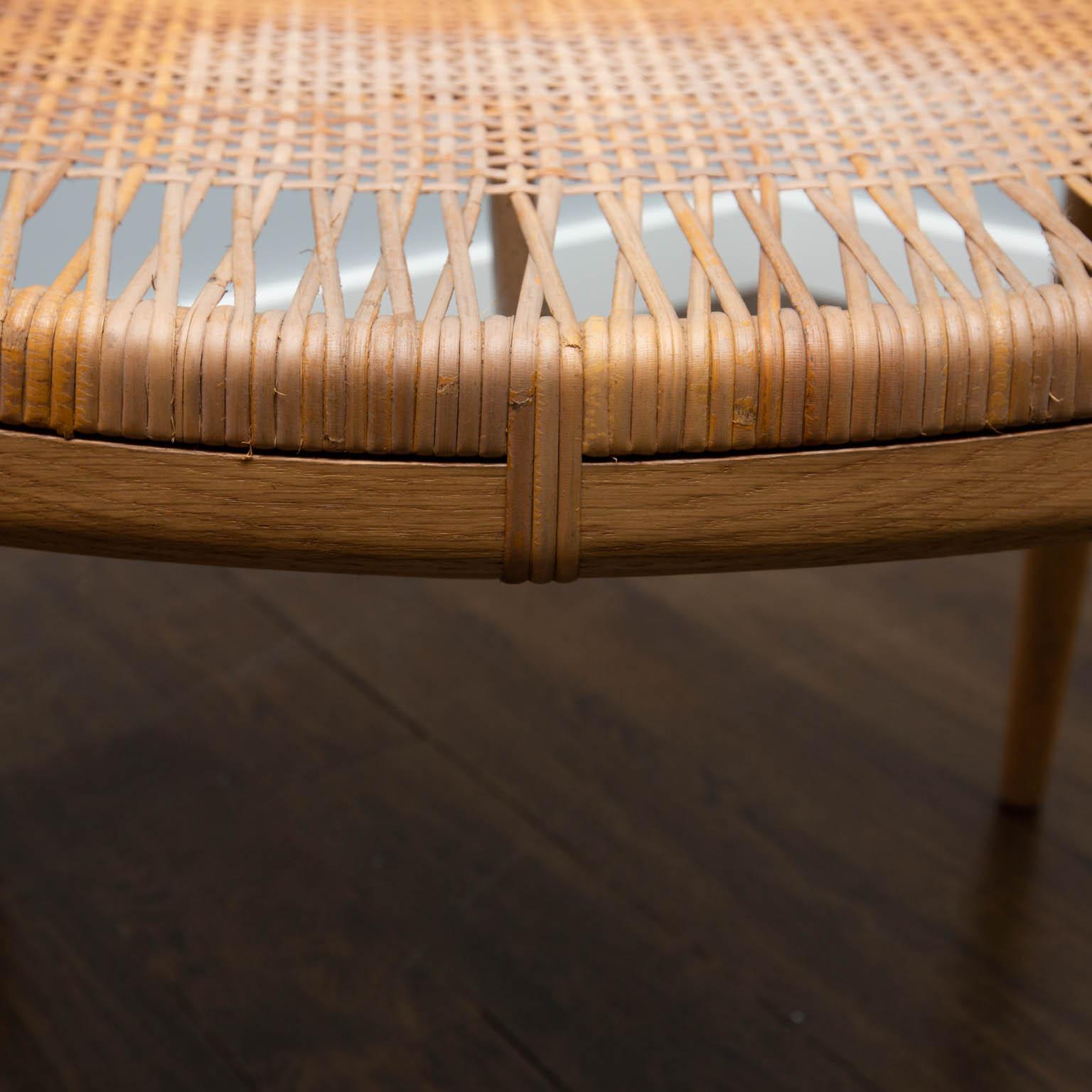 Hans Wegner JH 501 Armchair with Caned Seat from 1950s 2
