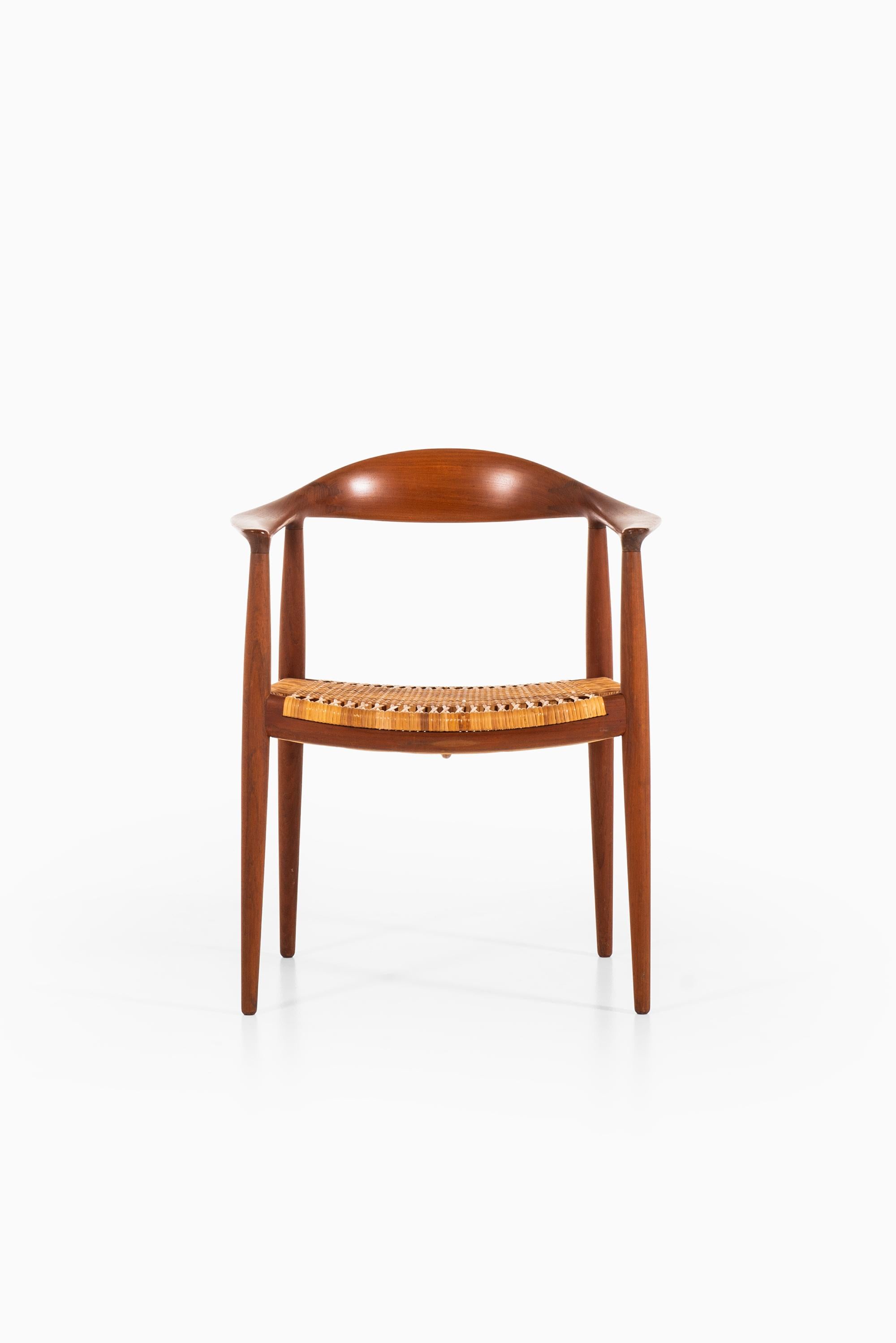 Rare armchair model JH-501, the chair designed by Hans Wegner. Produced by Johannes Hansen in Denmark.