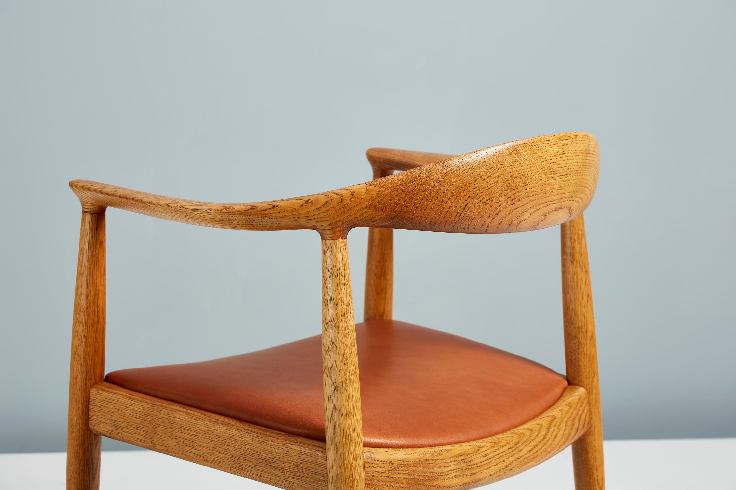 Hans Wegner Jh-503 Chair, Oak c1950s In Excellent Condition In London, GB