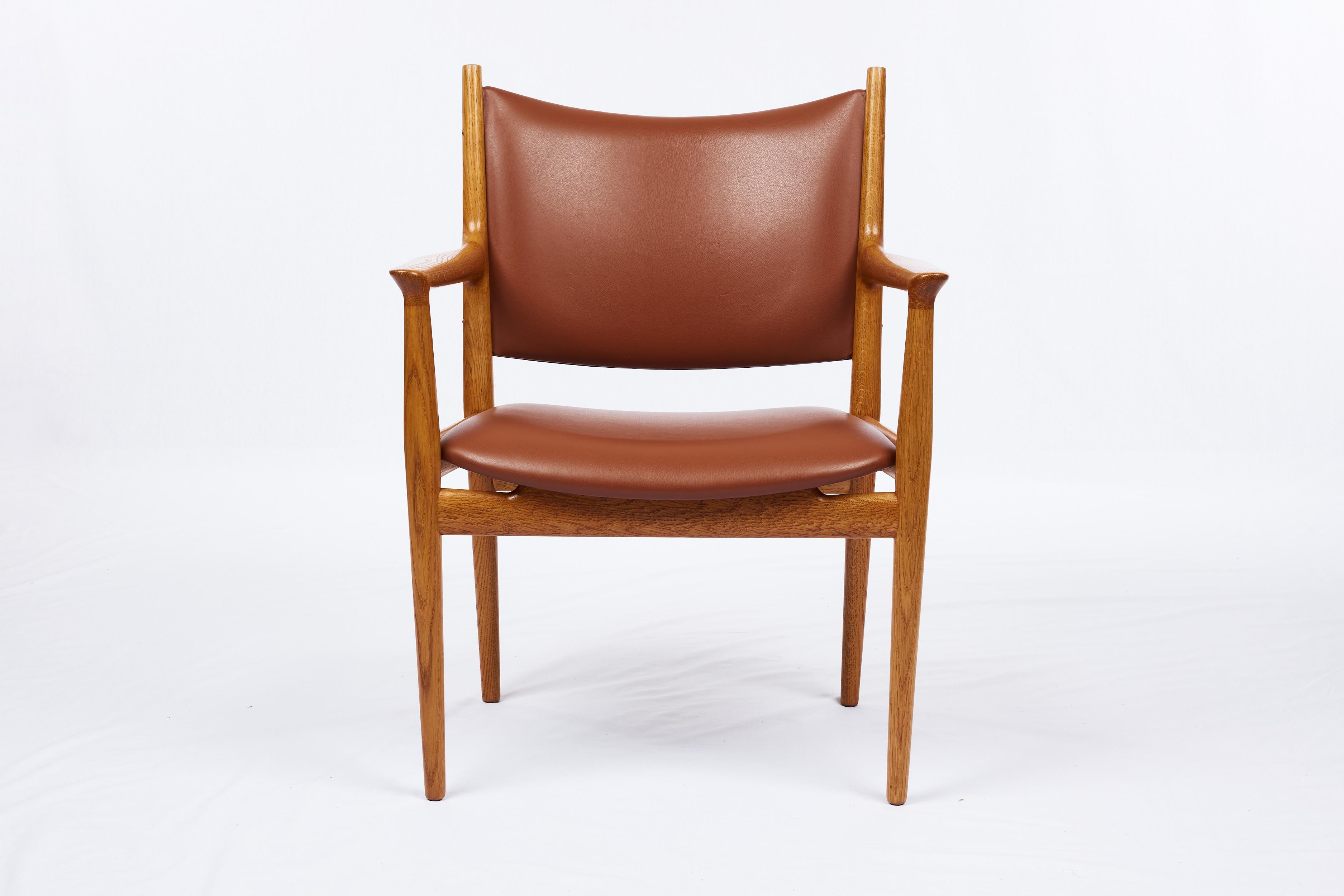 Hans Wegner JH-509 armchair. Designed in 1962. Produced by Johannes Hansen.