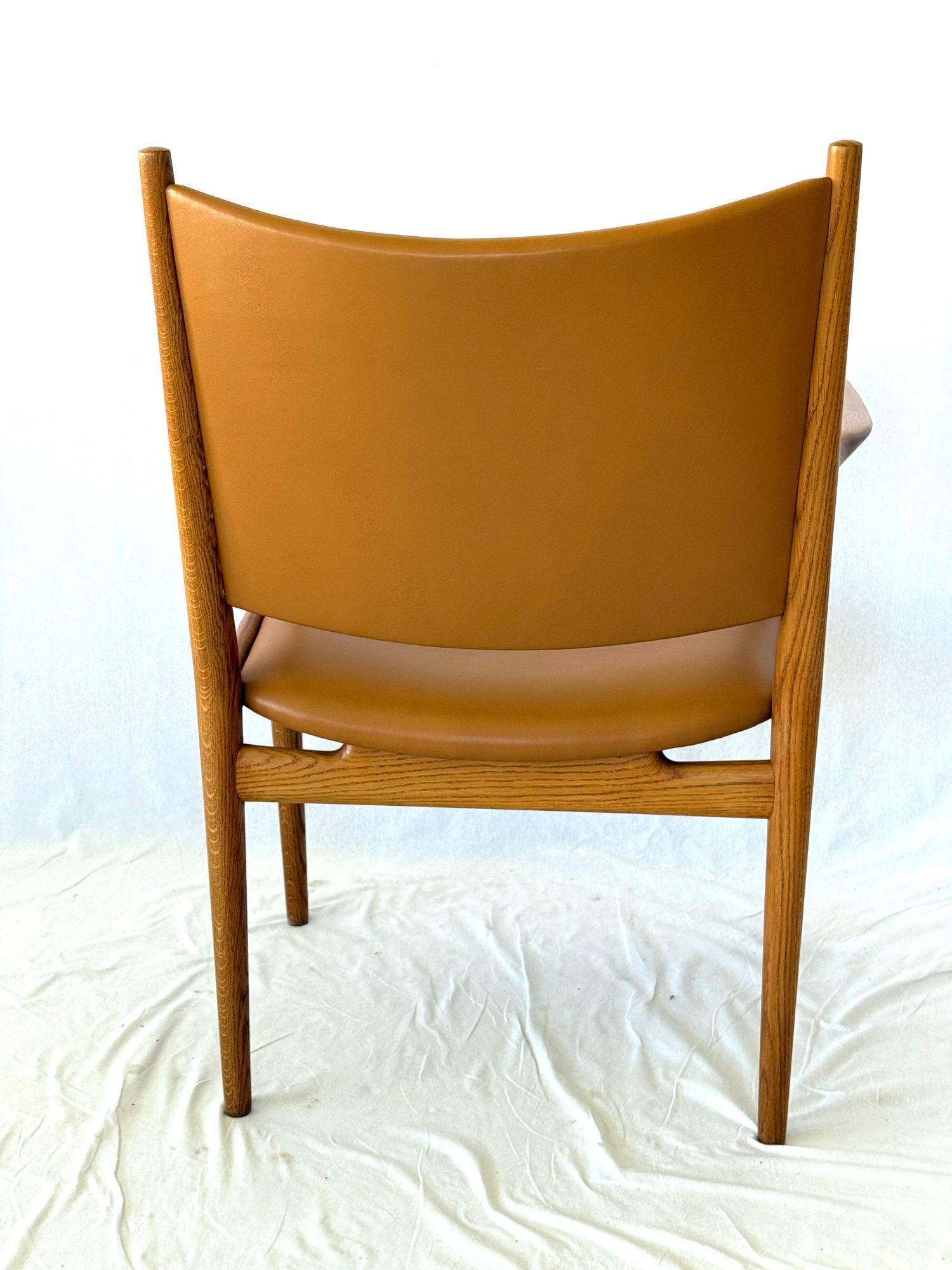 Milieu du XXe siècle Fauteuil Hans Wegner JH-509 en vente