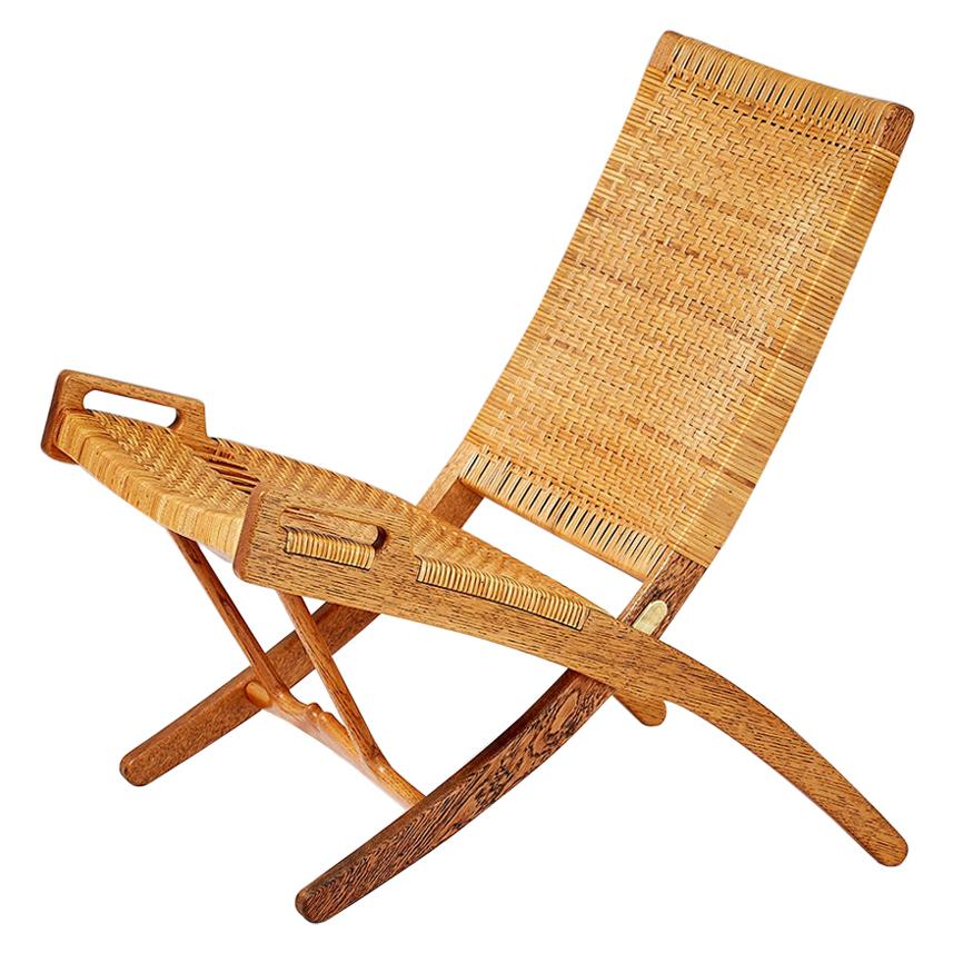 Hans Wegner JH-512 Oak Folding Chair, 1949