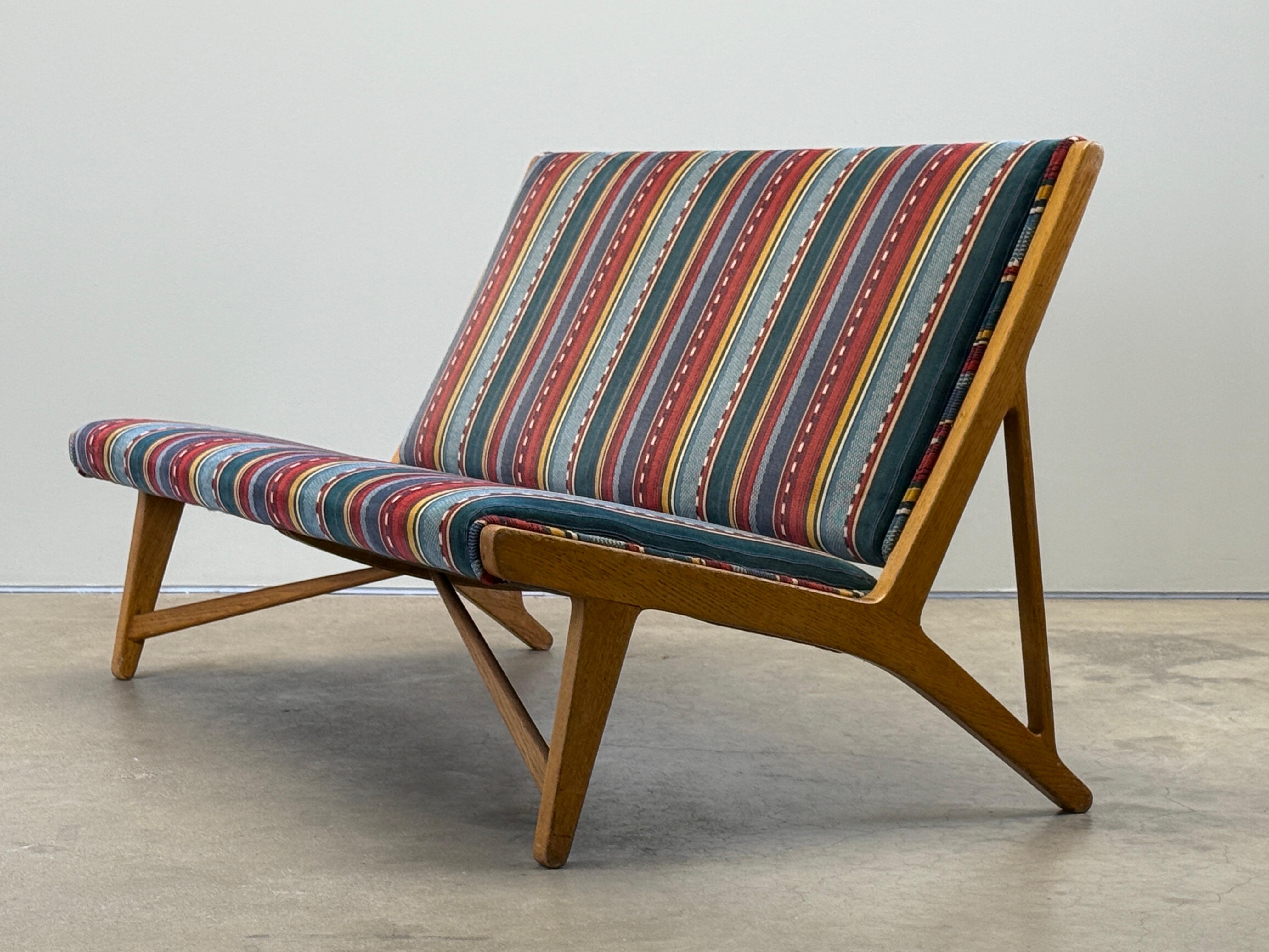 Hans Wegner JH 555 Sofa für Johannes Hansen, 1960 im Angebot 7
