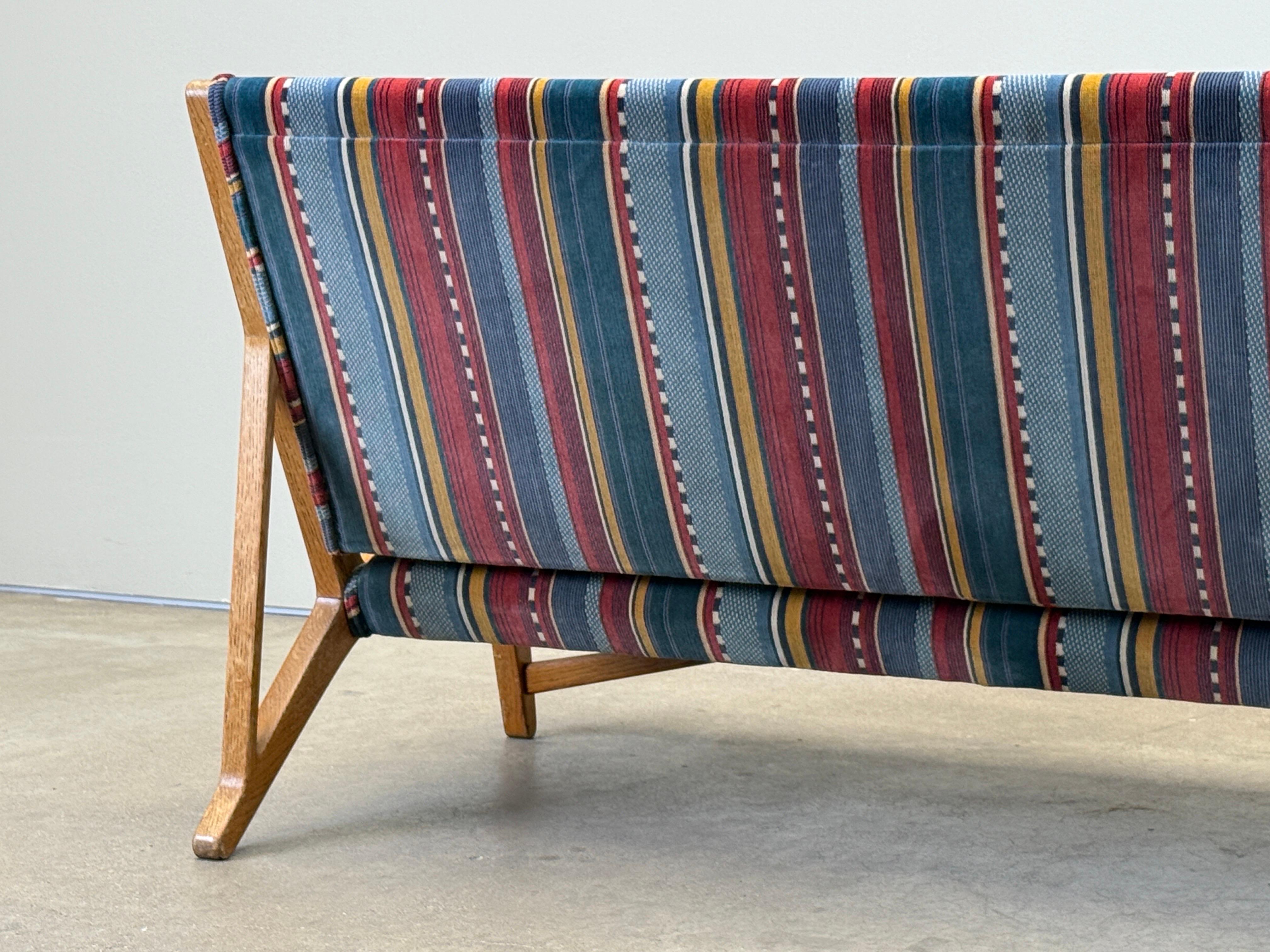 Hans Wegner JH 555 Sofa für Johannes Hansen, 1960 im Angebot 15