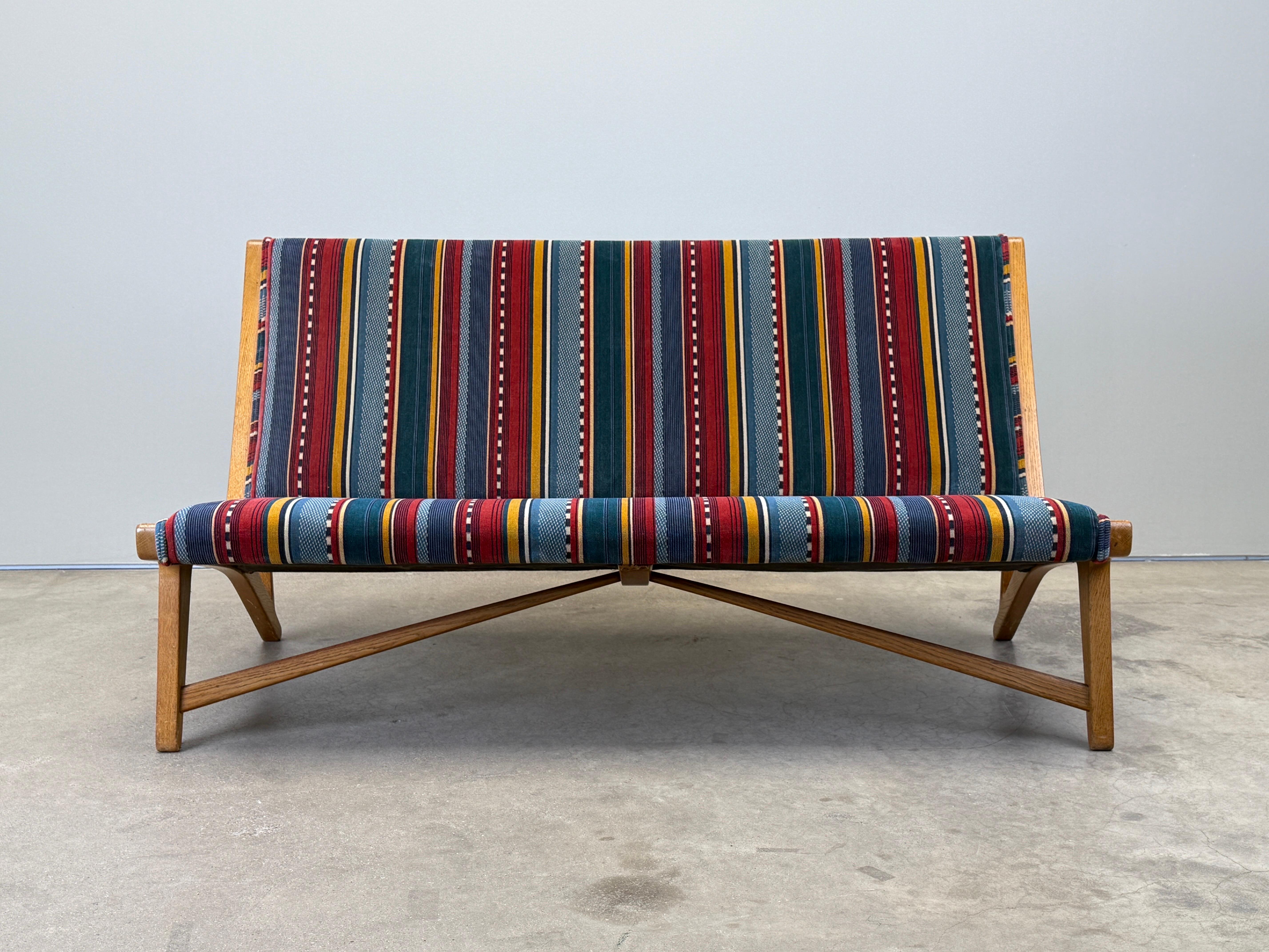 Hans Wegner JH 555 Sofa für Johannes Hansen, 1960 im Angebot 1
