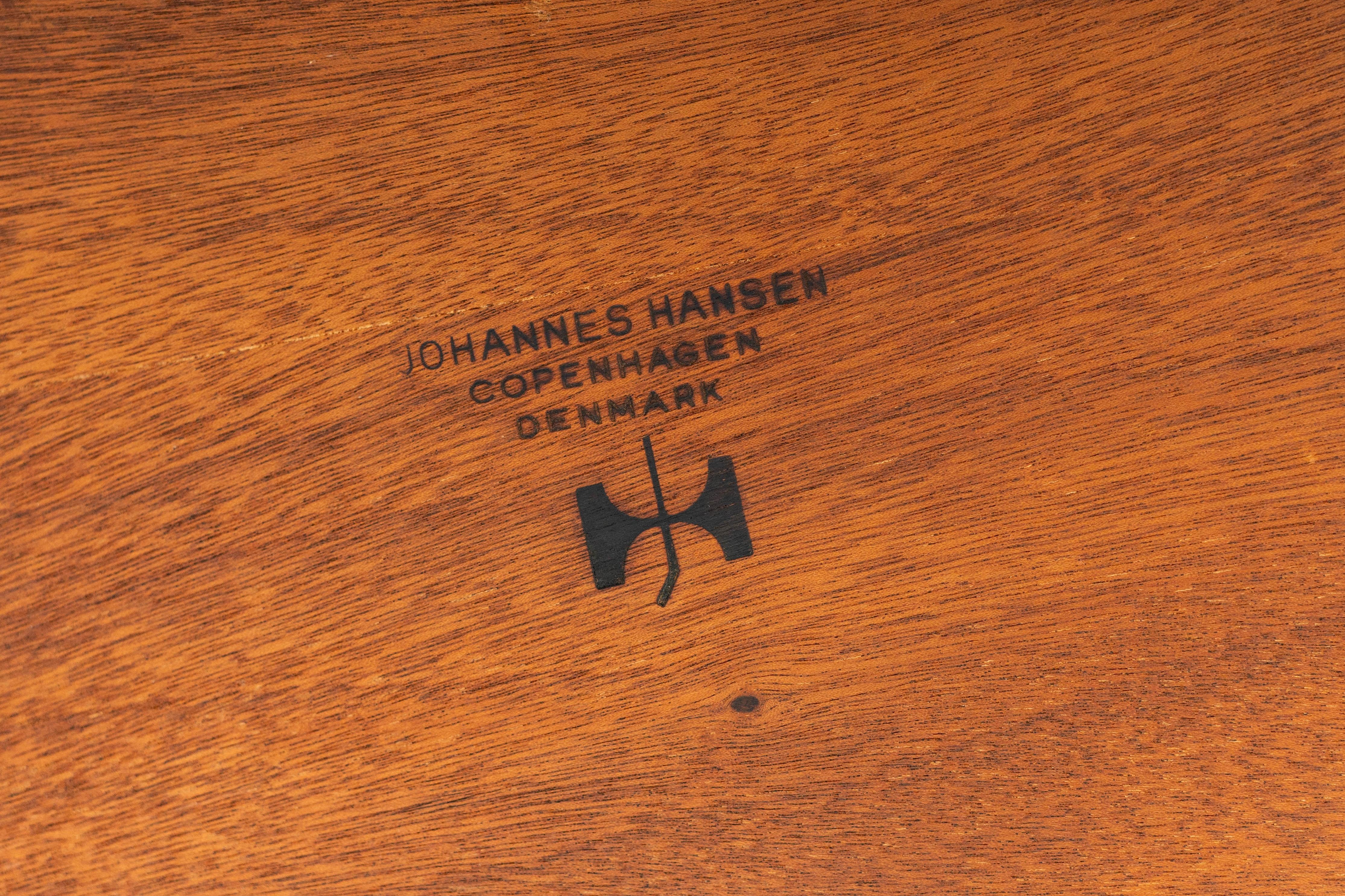 Tavolo da pranzo Hans Wegner JH-570 in vendita 13