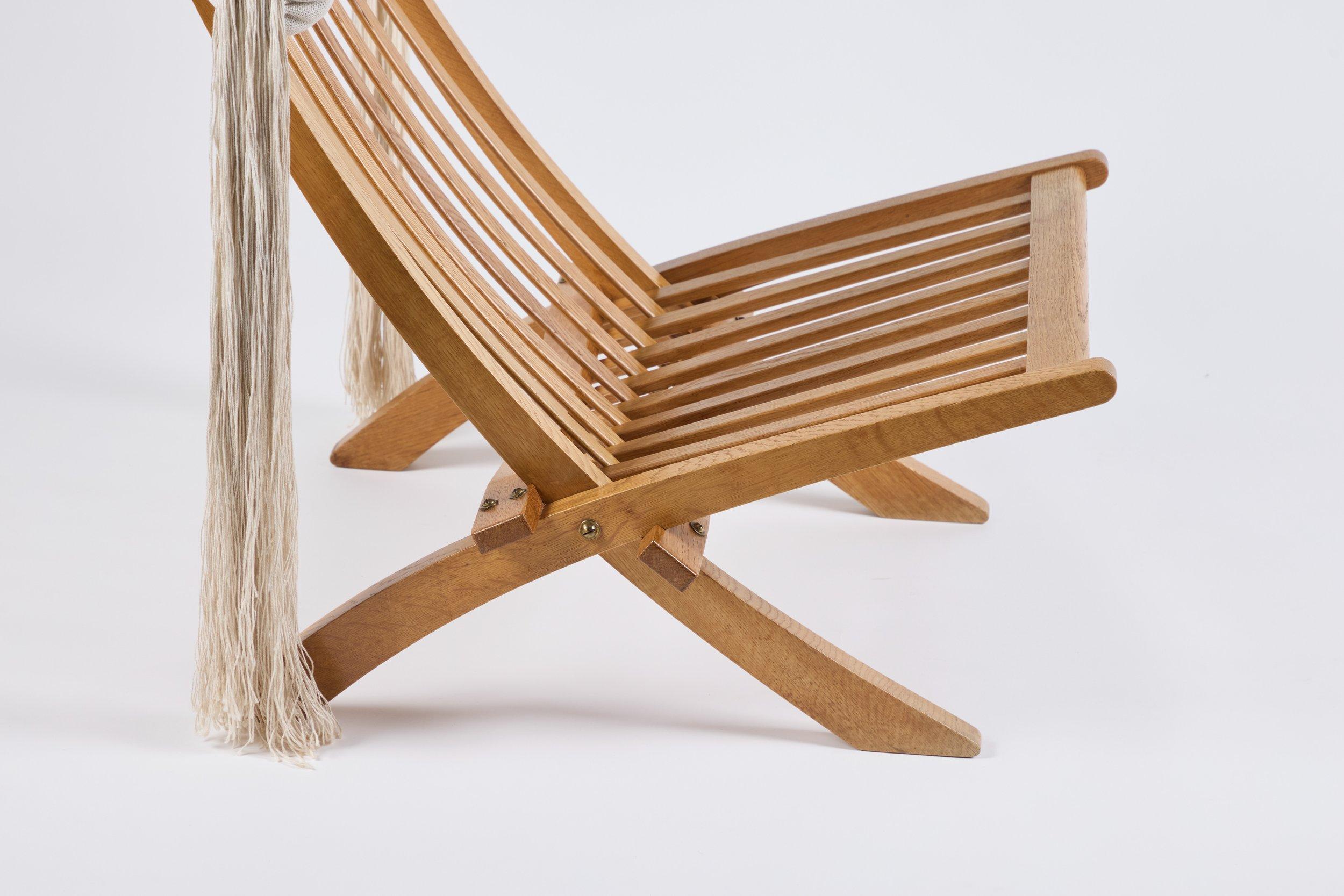 Sedia Hans Wegner JH-603 Safari in vendita 3