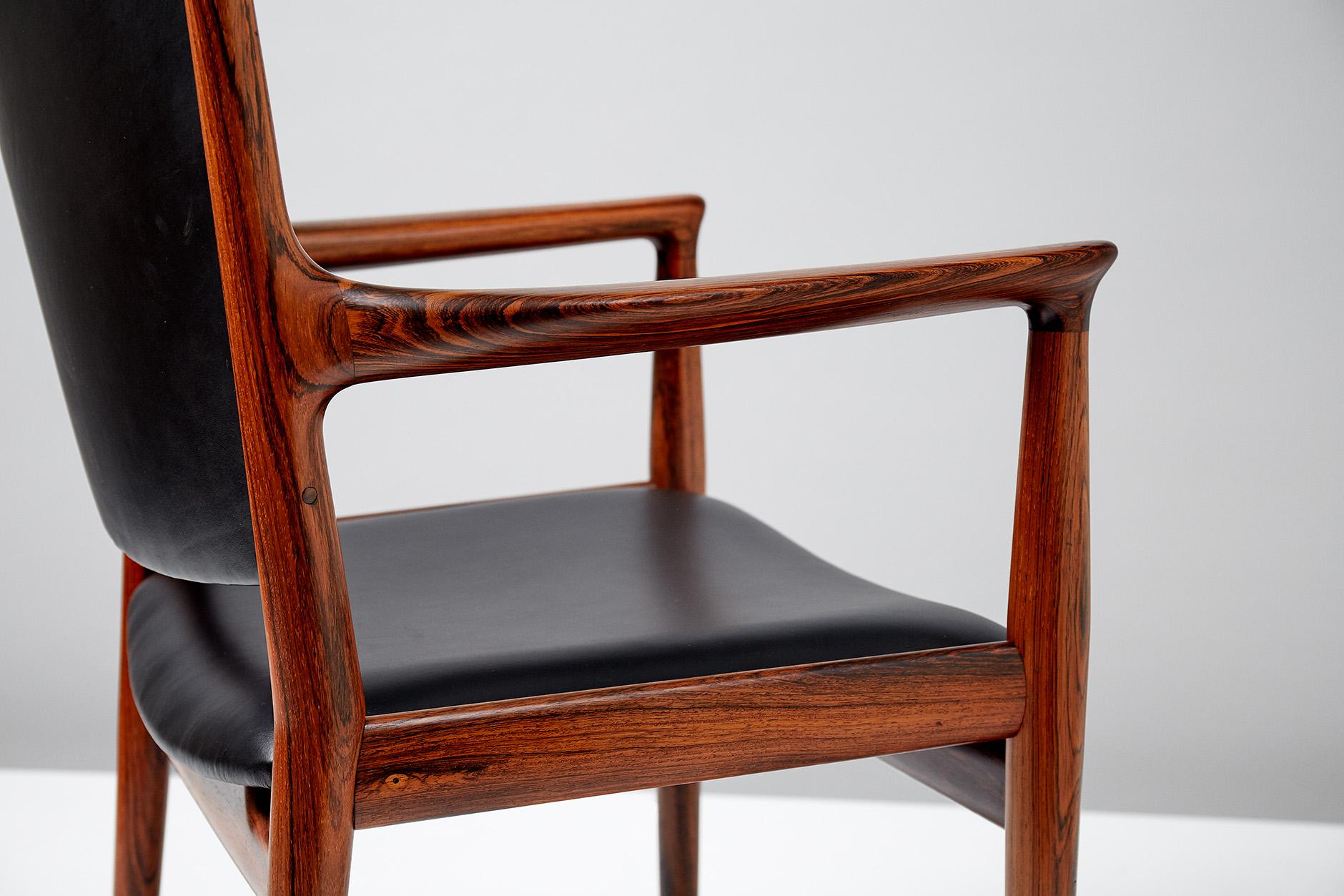 Mid-20th Century Hans Wegner JH-713 Chair, Rosewood