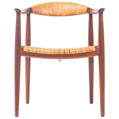 Hans Wegner JH501 "The Chair" in Teak & Cane