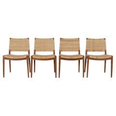 Hans Wegner Johannes Hansen Dining Chairs, Model JH504