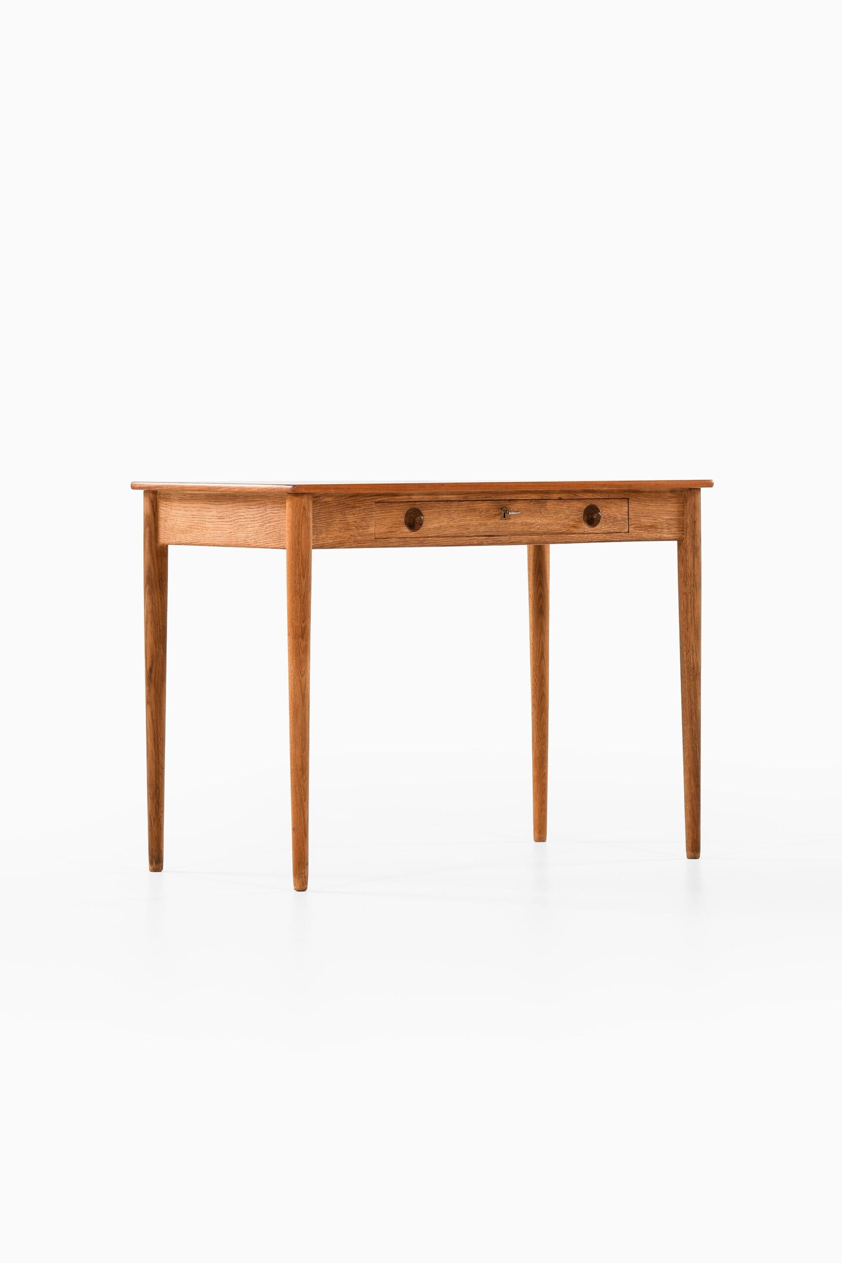 Oak Hans Wegner Ladies Desk Produced by Ry Møbler in Denmark