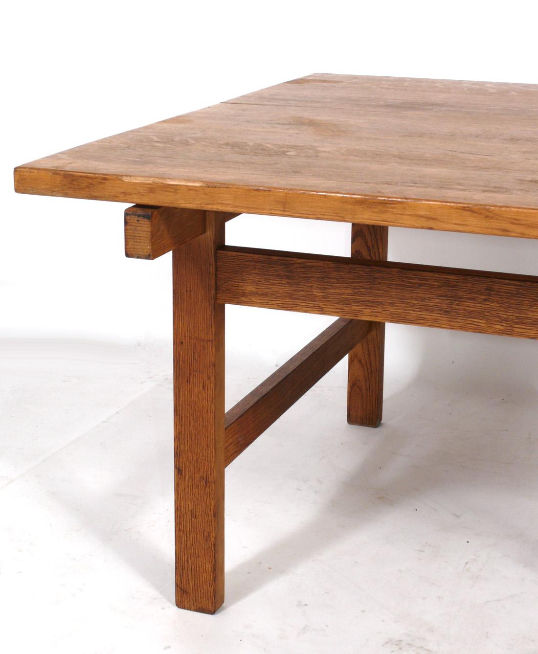 Danish Hans Wegner Large Scale Oak End Tables or Night Stands For Sale