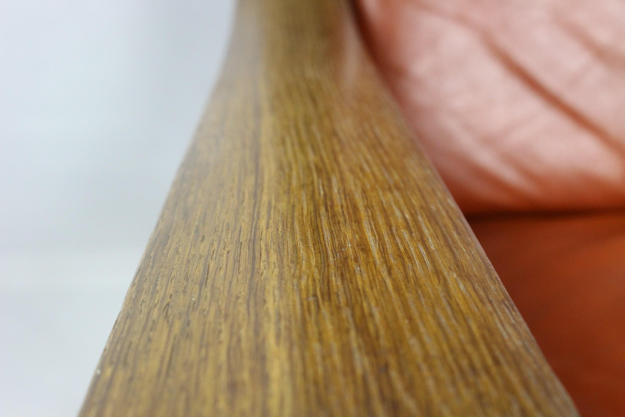 Hans Wegner Leather Armchair for Getama - 1970s For Sale 3