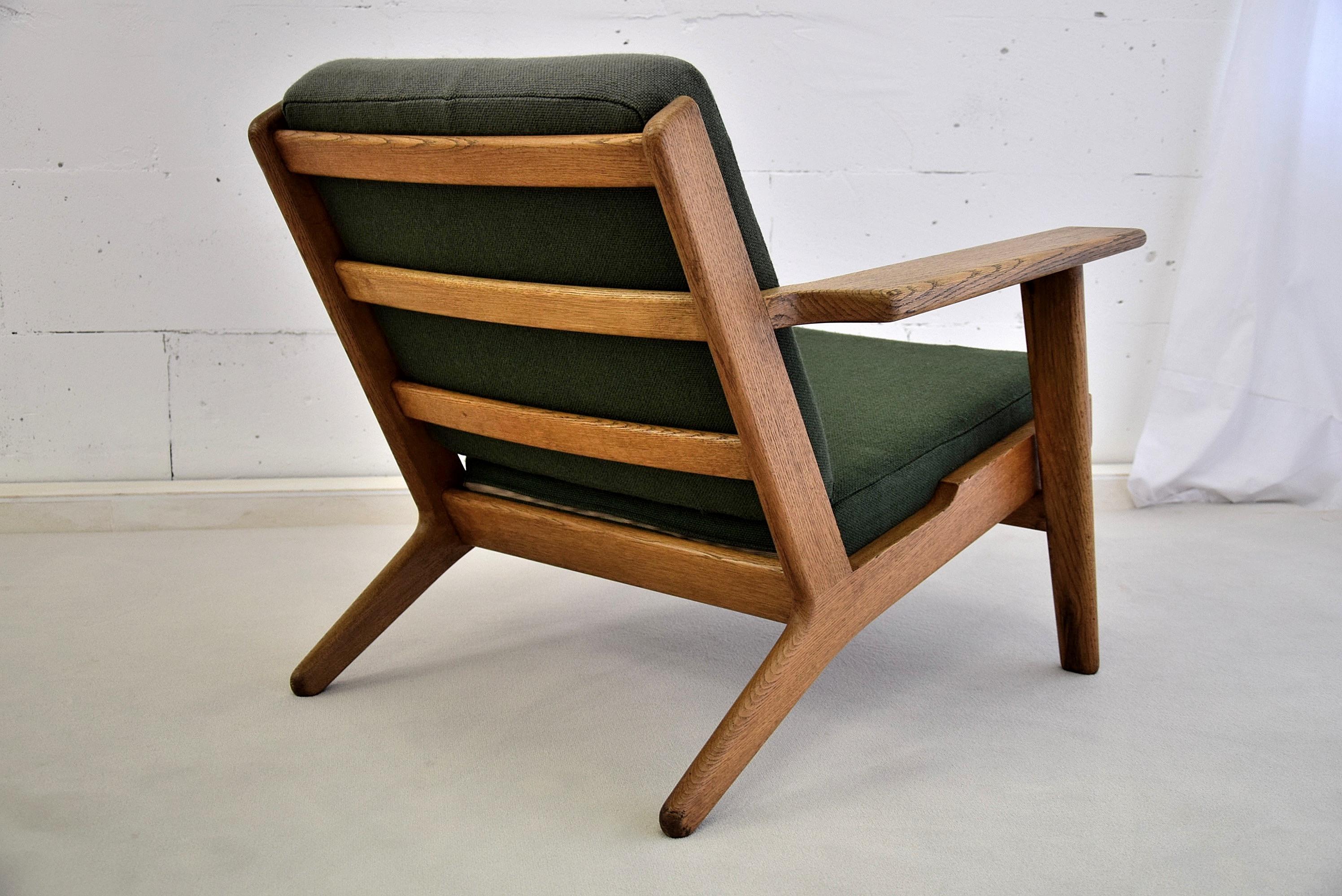 Hans Wegner Mid Century Oak Arm Chair 6