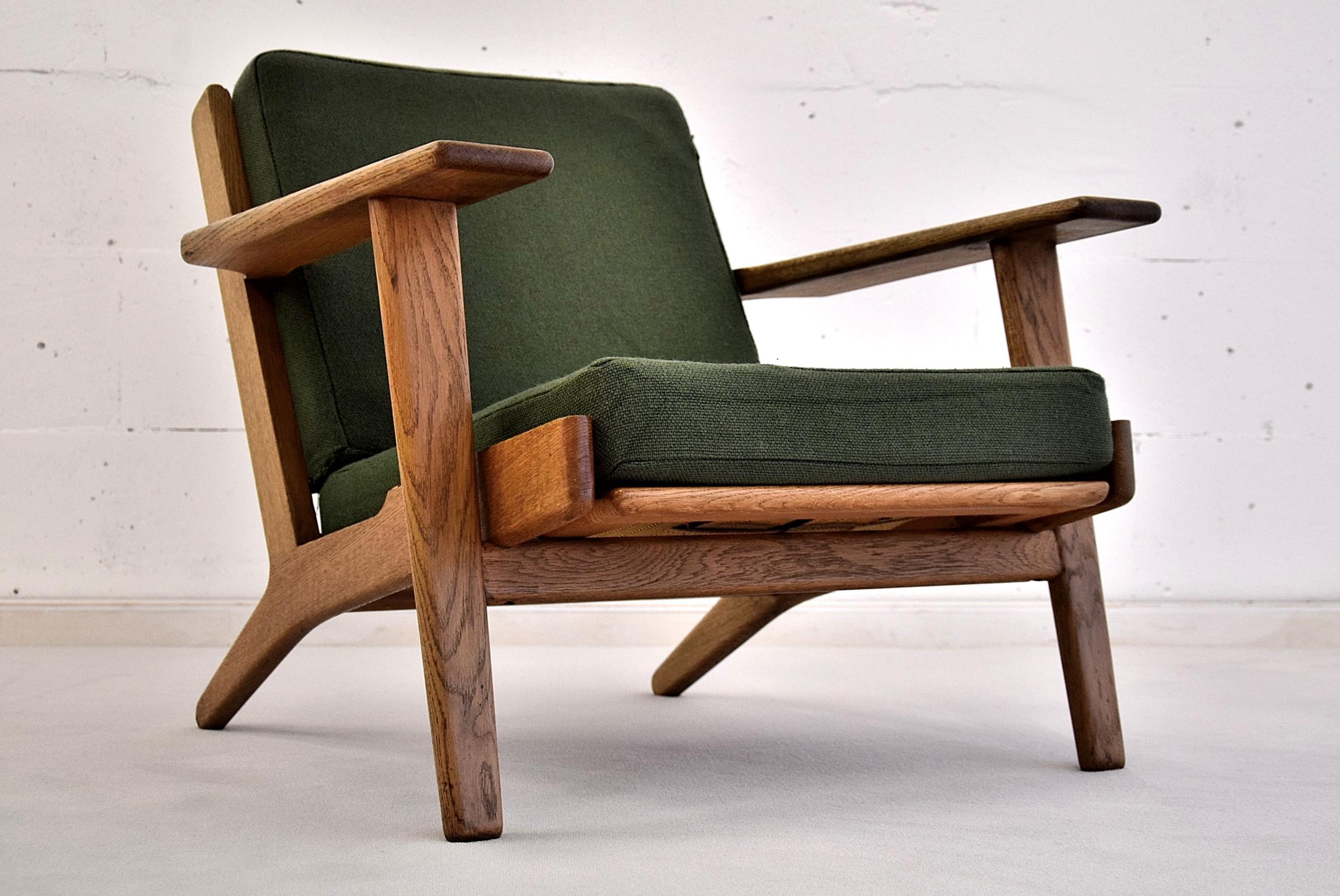 Hans Wegner Mid Century Oak Arm Chair 1