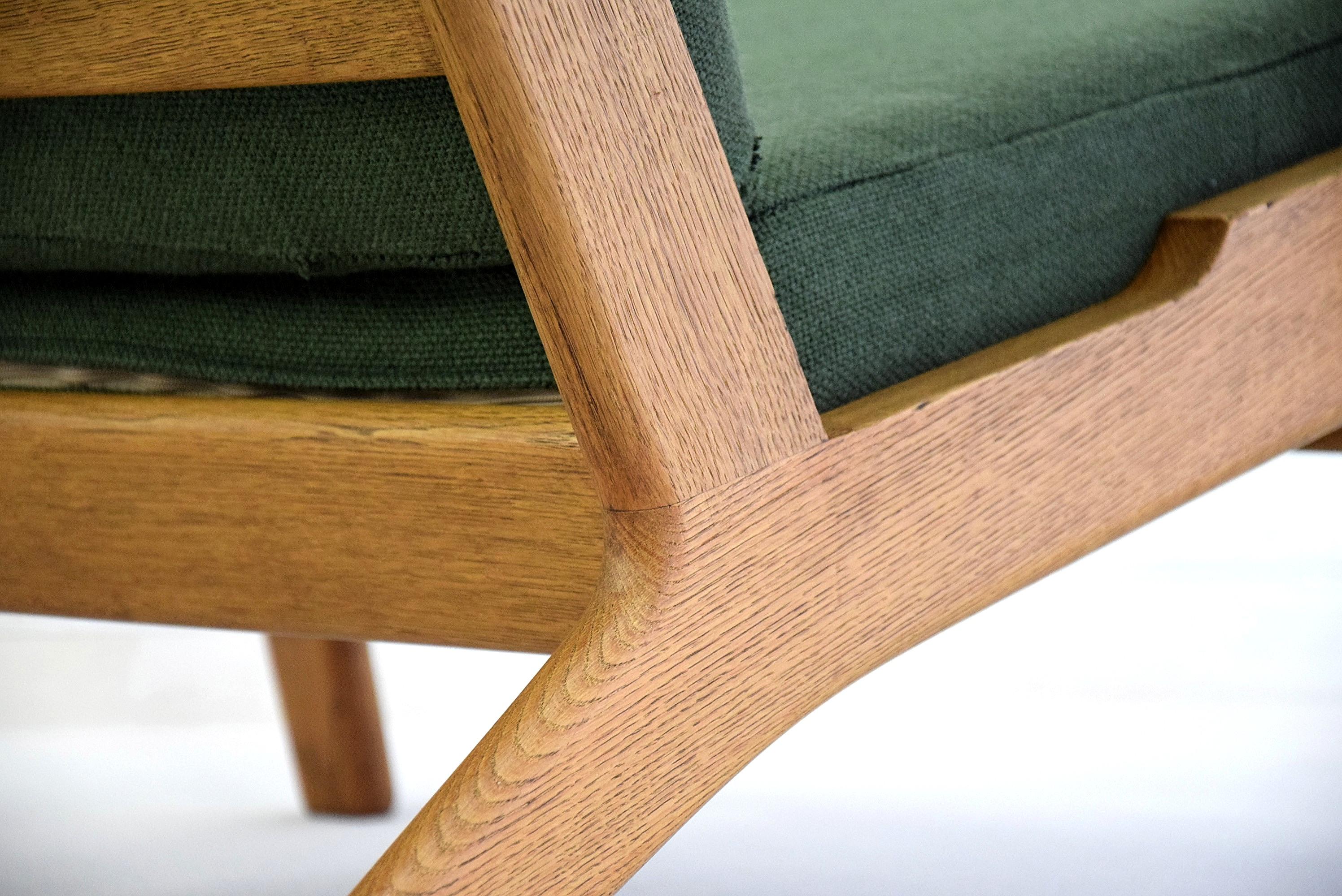 Hans Wegner Mid Century Oak Arm Chair 3