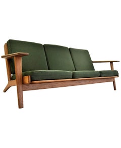 Hans Wegner Mid Century Oak Sofa