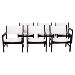 Hans Wegner Midcentury Armchairs for GETAMA, Set of Four